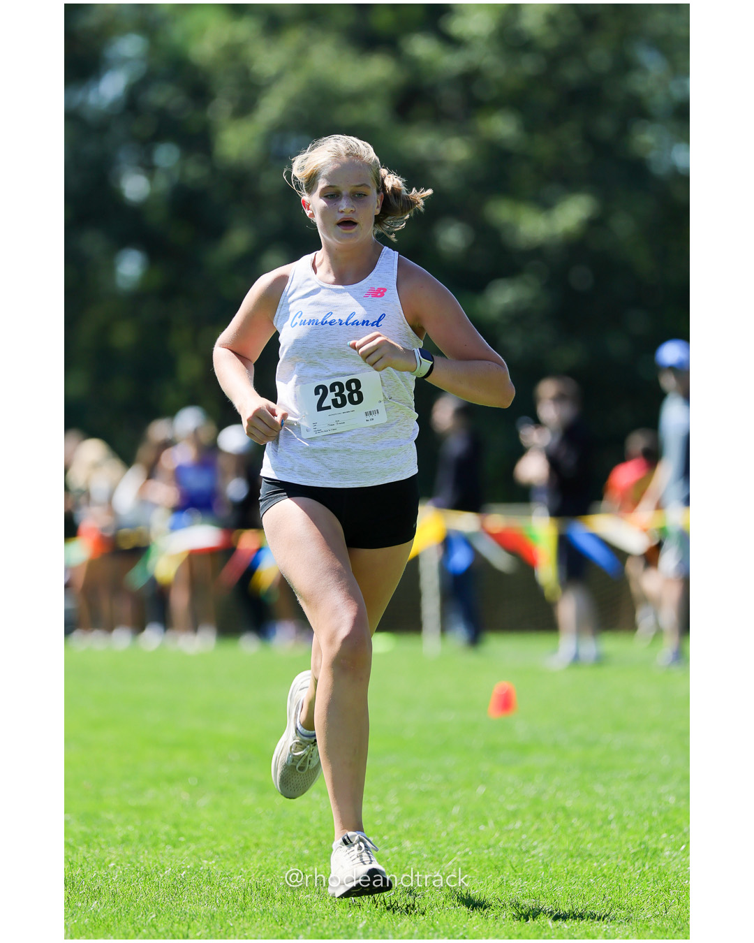 Hadley Henderson - Cumberland - 20:38.73 - 2025 Injury Fund Carnival XC Cross Country Race - Deerfield Park, Smithfield RI - August 30 2025…