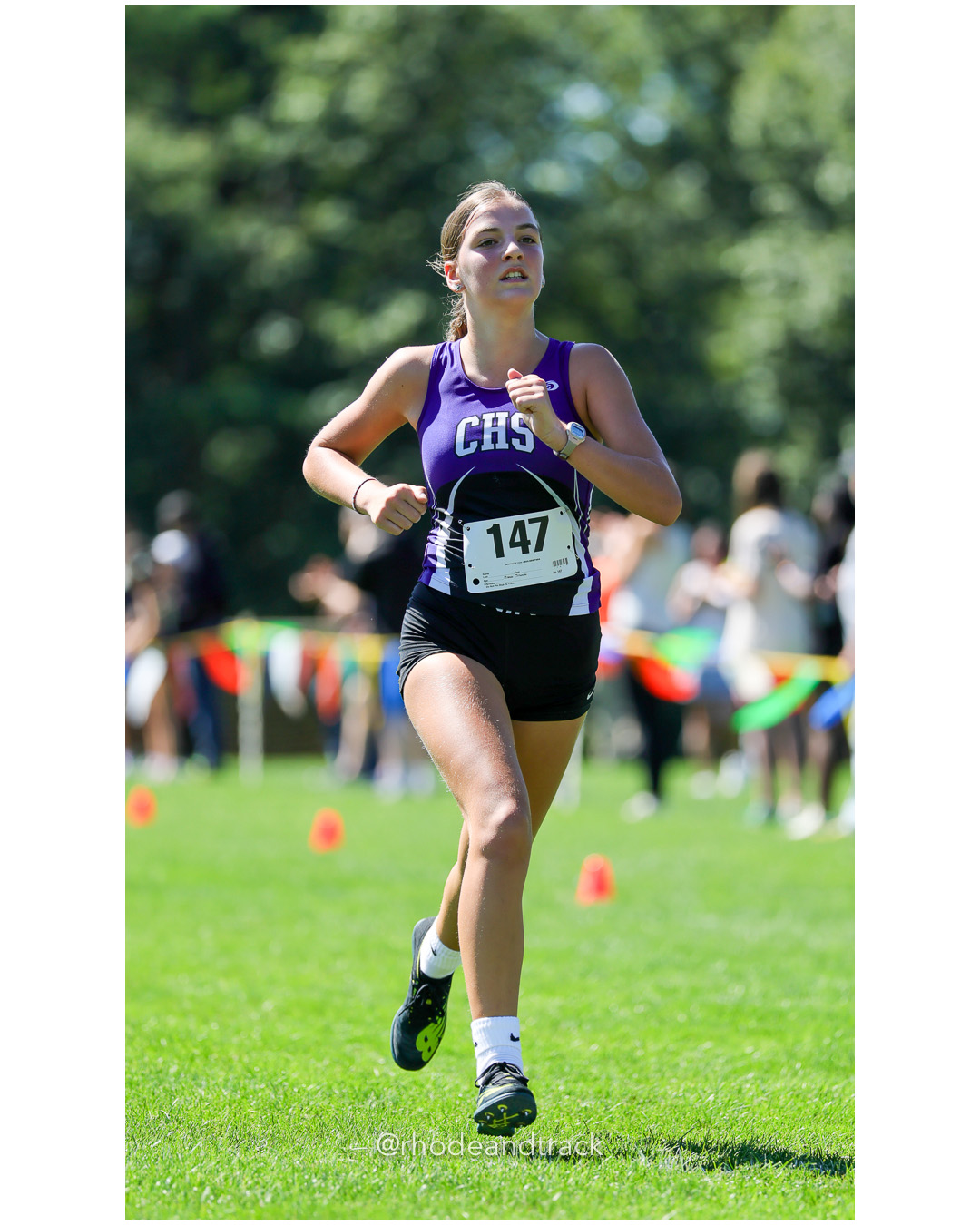 Sienna Howley - Classical High School - 20:43.54 - 2025 Injury Fund Carnival XC Cross Country Race - Deerfield Park, Smithfield RI - August…