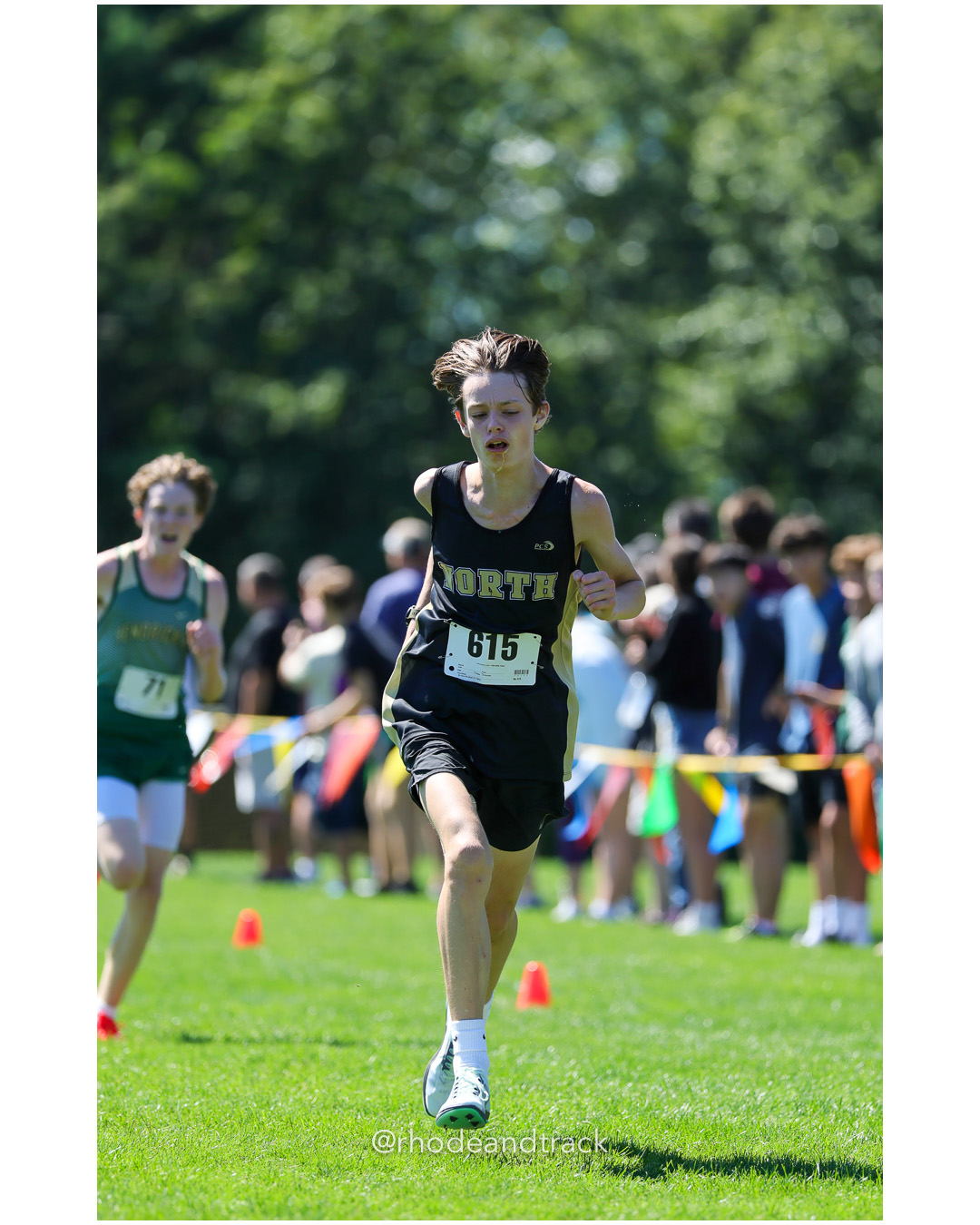 Henry Laperle - North Kingstown High School - 14:31.91 - 2025 Injury Fund Carnival XC Cross Country Race - Deerfield Park, Smithfield RI -…