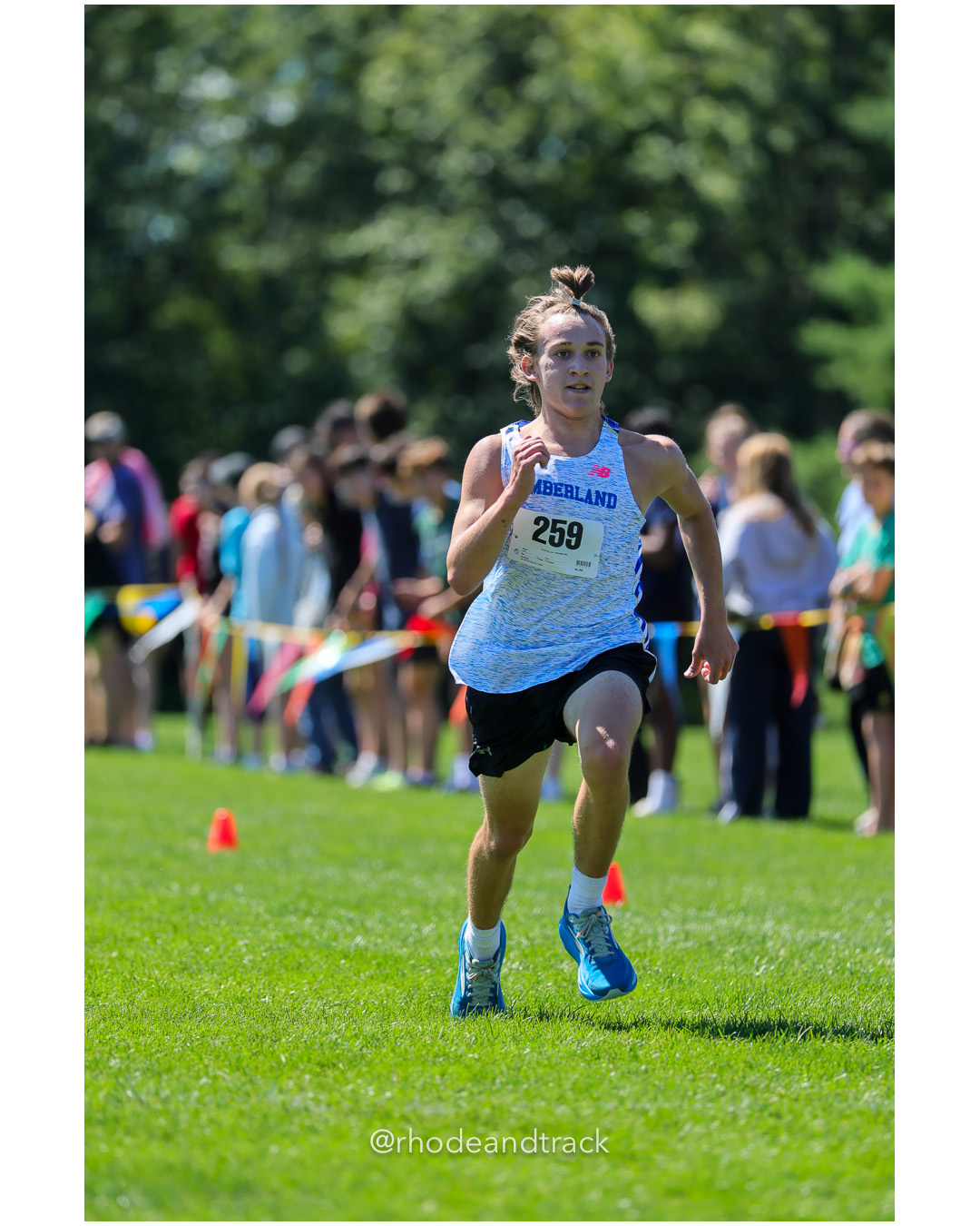 Jonathan Stowick - Cumberland - 14:41.42 - 2025 Injury Fund Carnival XC Cross Country Race - Deerfield Park, Smithfield RI - August 30 2025…