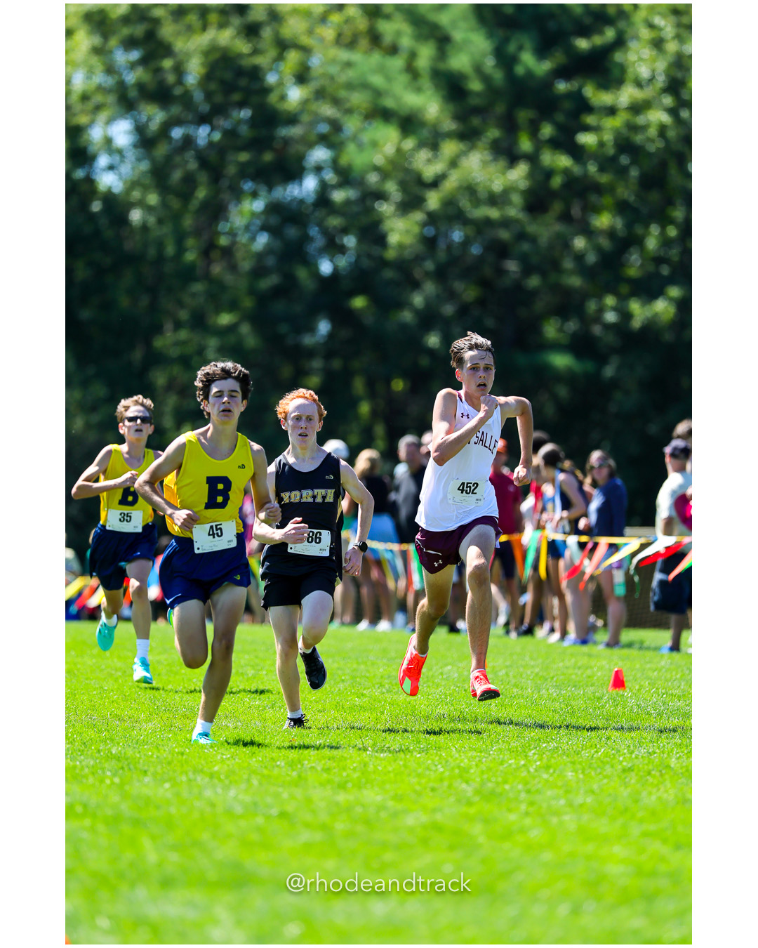 Jack Williamson - Barrington High School - 14:56.81 - Colby Anderson - North Kingstown High School - 14:55.99 - Cameron Taylor - La Salle A…