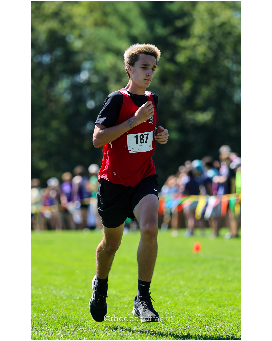 Robert Considine - Coventry High School - 16:03.11 - 2025 Injury Fund Carnival XC Cross Country Race - Deerfield Park, Smithfield RI - Augu…