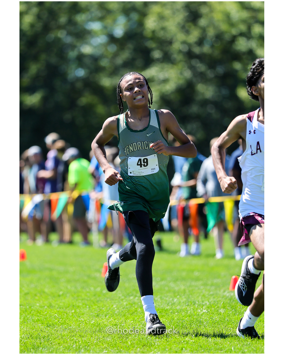 Noah Bonilla - Bishop Hendricken High School - 16:08.91 - 2025 Injury Fund Carnival XC Cross Country Race - Deerfield Park, Smithfield RI -…