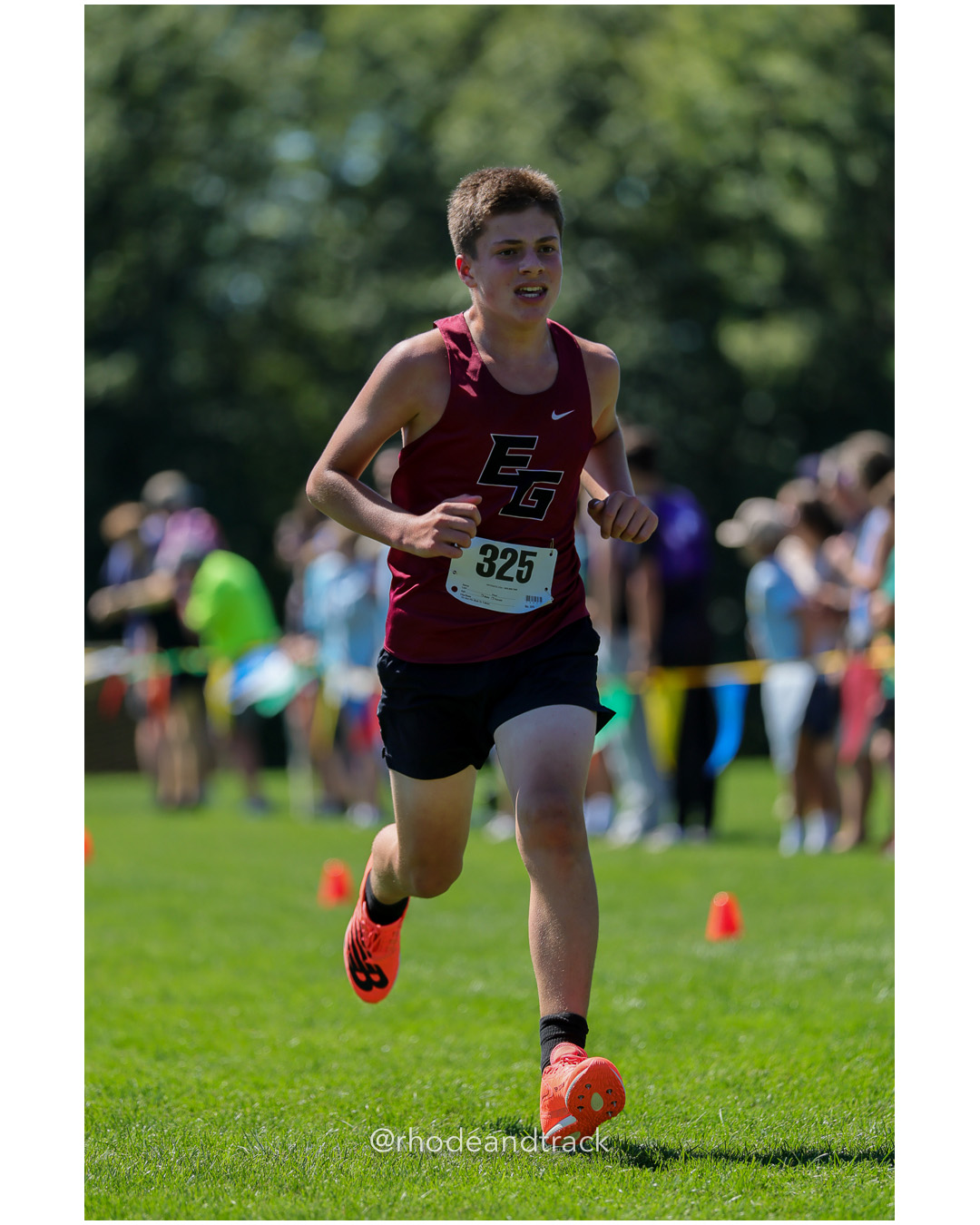 Owen Parisi - East Greenwich High School - 16:31.11 - 2025 Injury Fund Carnival XC Cross Country Race - Deerfield Park, Smithfield RI - Aug…