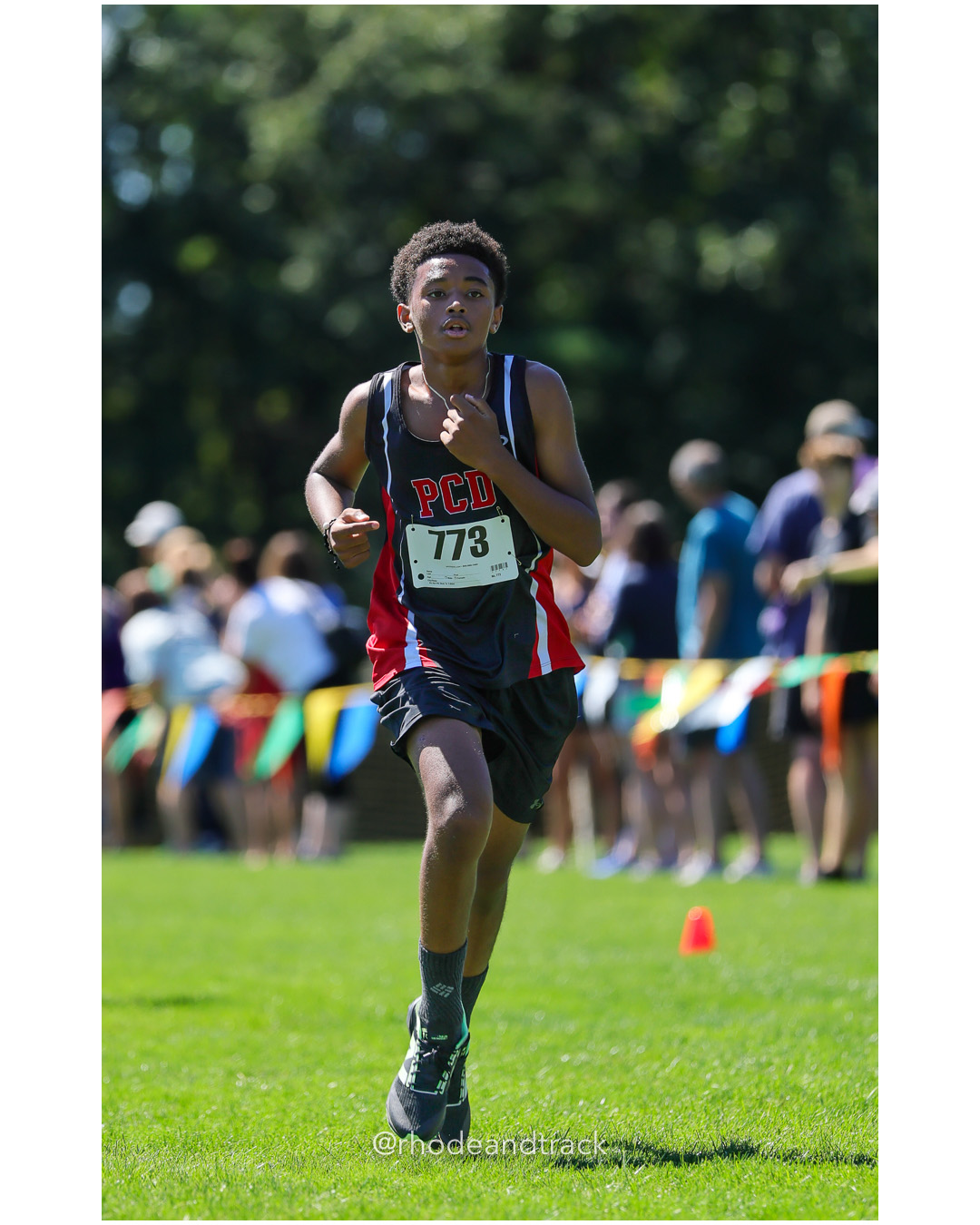 Ernesto Rocha - Providence Country Day - 16:35.68 - 2025 Injury Fund Carnival XC Cross Country Race - Deerfield Park, Smithfield RI - Augus…
