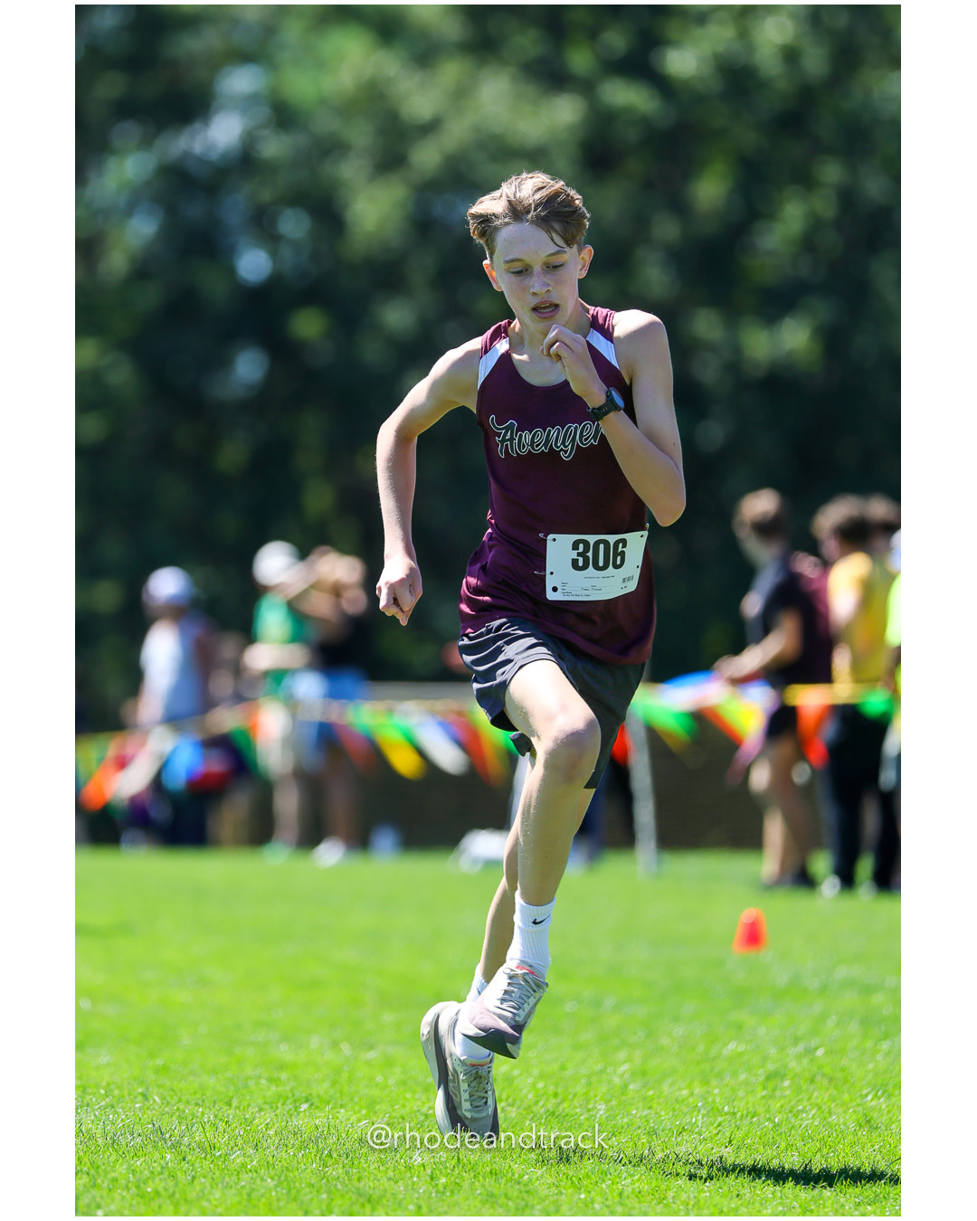 Brendan Danehy - East Greenwich High School - 19:36.67 - 2025 Injury Fund Carnival XC Cross Country Race - Deerfield Park, Smithfield RI -…