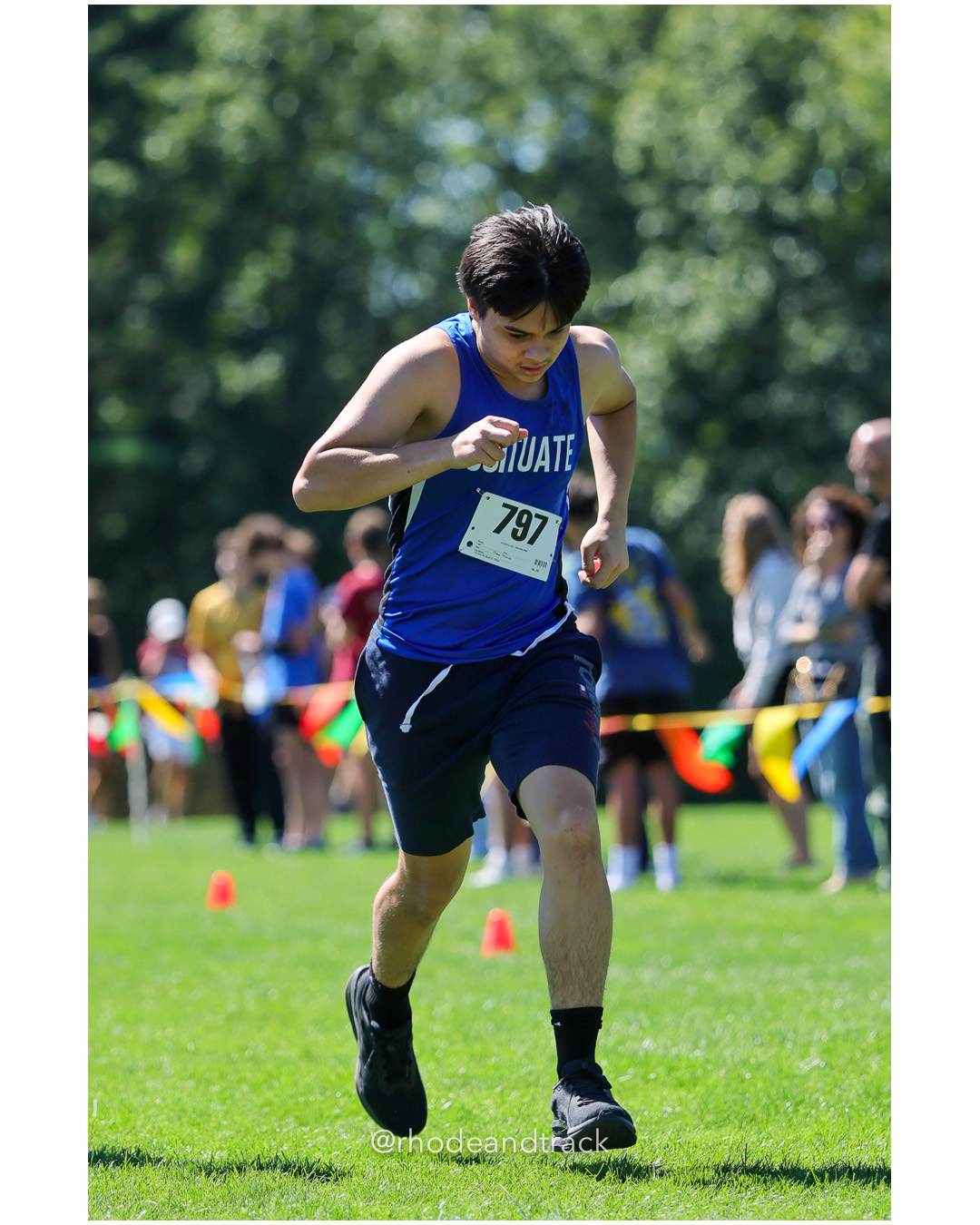 James Rollins - Scituate High School - 20:52.31 - 2025 Injury Fund Carnival XC Cross Country Race - Deerfield Park, Smithfield RI - August…
