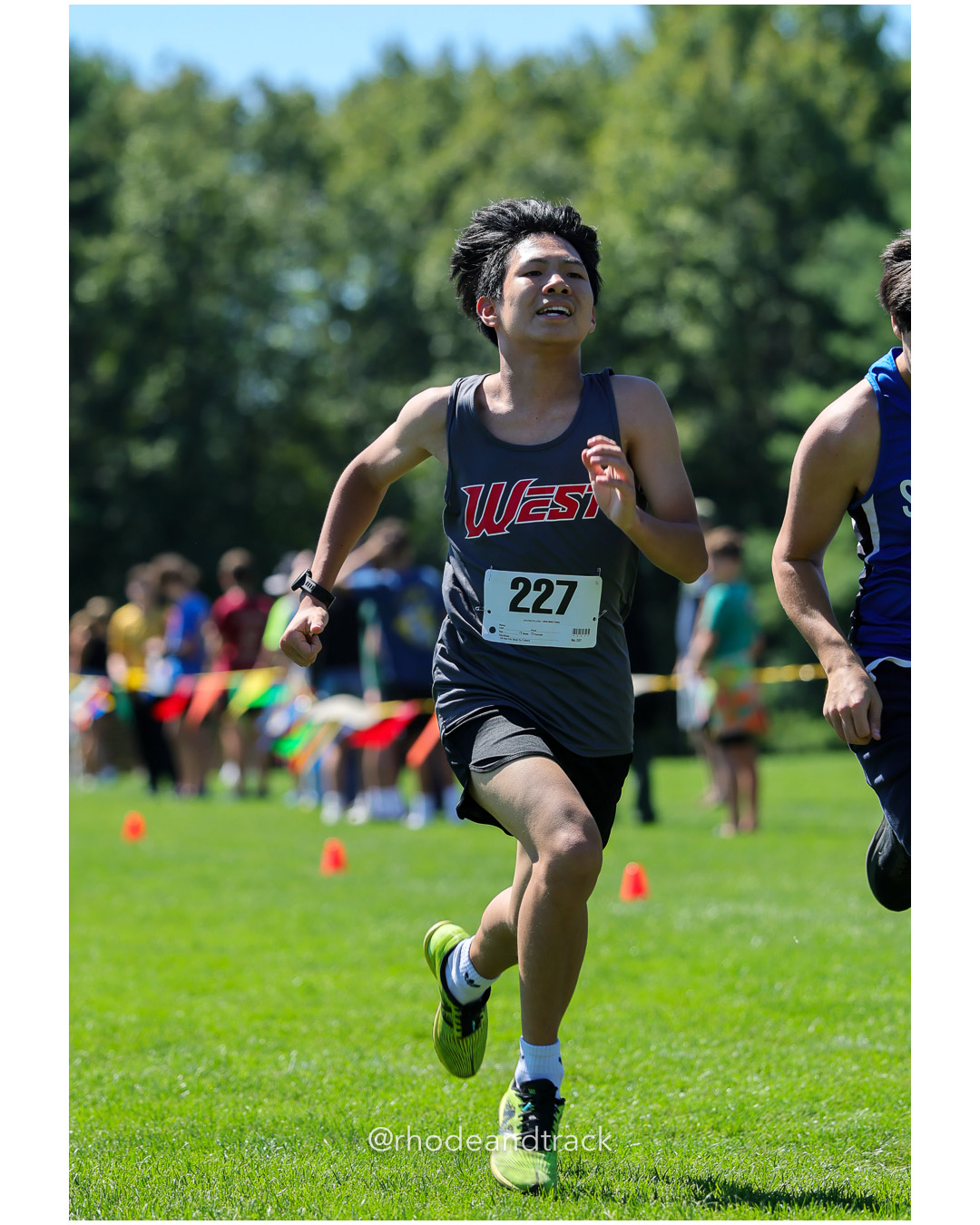 Taie Chong - Cranston West HS - 20:51.22 - 2025 Injury Fund Carnival XC Cross Country Race - Deerfield Park, Smithfield RI - August 30 2025…