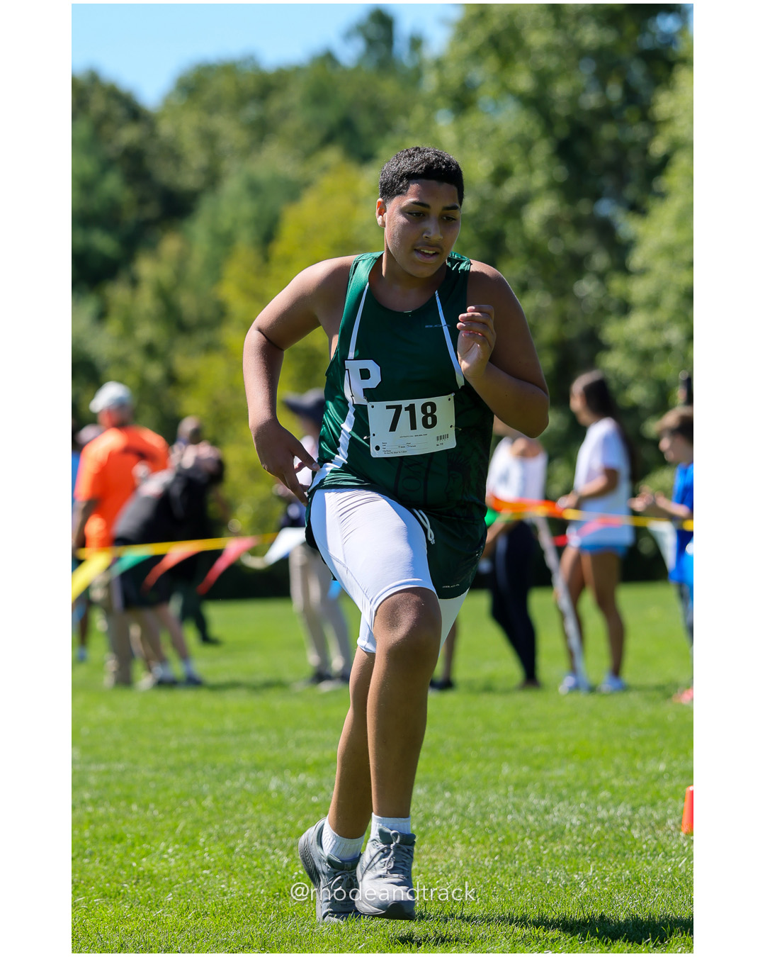 Roberto Colon - Ponaganset High School - 21:46.06 - 2025 Injury Fund Carnival XC Cross Country Race - Deerfield Park, Smithfield RI - Augus…