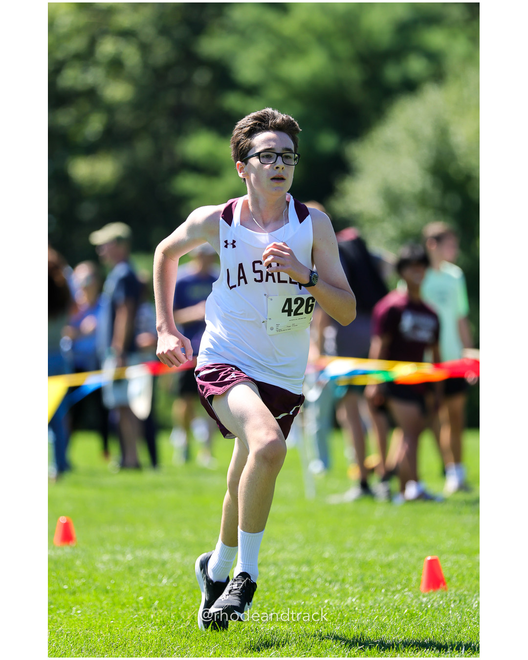Matthew Bernasconi - La Salle Academy - 21:50.64 - 2025 Injury Fund Carnival XC Cross Country Race - Deerfield Park, Smithfield RI - August…