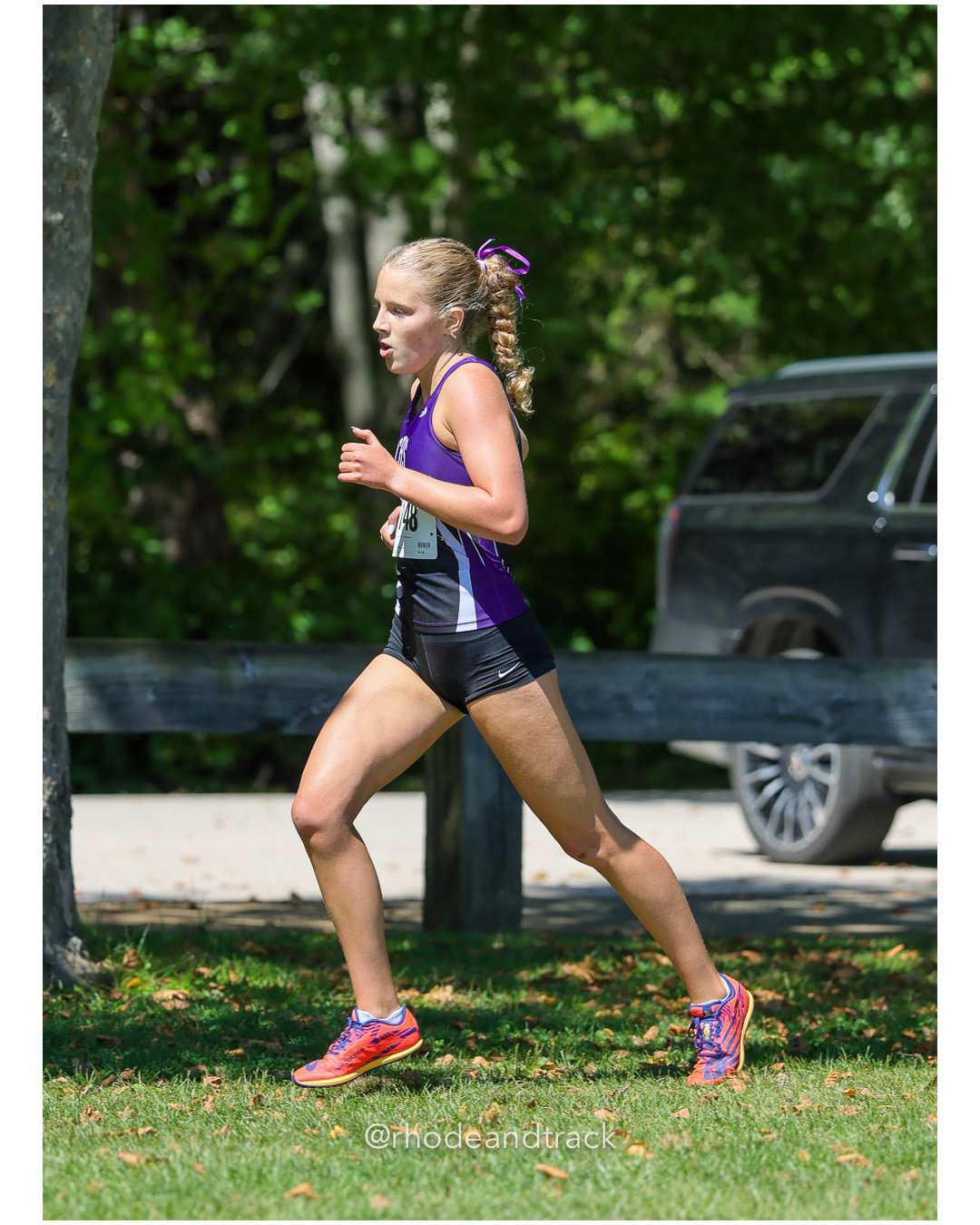 Fiona Hughes - Classical High School - 20:38.48 - 2025 Injury Fund Carnival XC Cross Country Race - Deerfield Park, Smithfield RI - August…