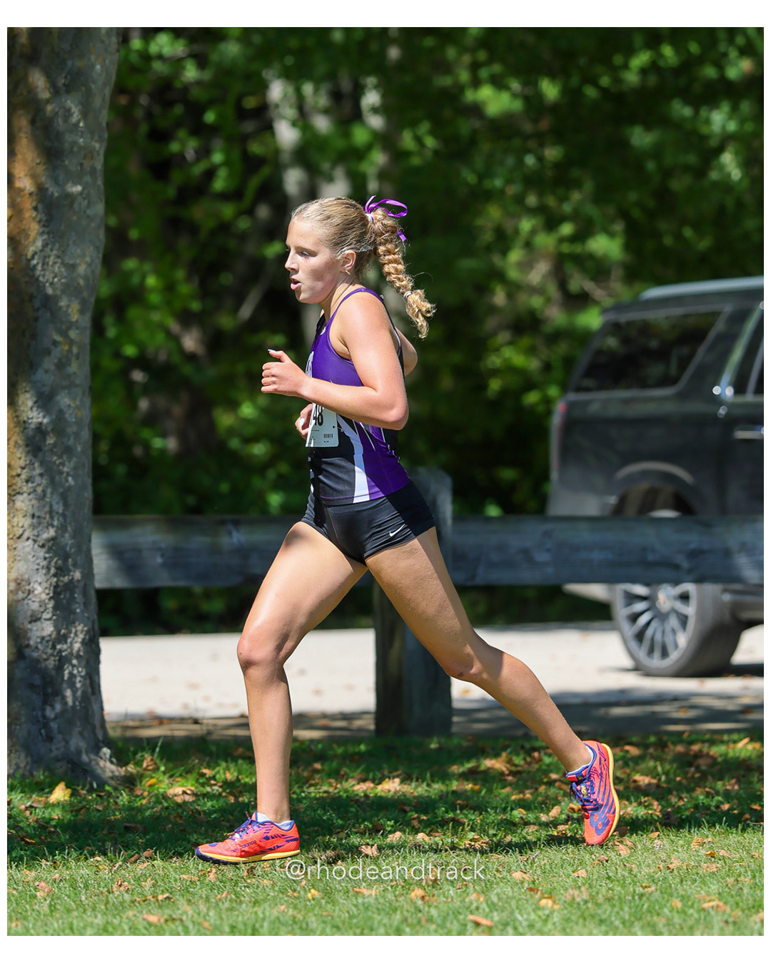 Fiona Hughes - Classical High School - 20:38.48 - 2025 Injury Fund Carnival XC Cross Country Race - Deerfield Park, Smithfield RI - August…