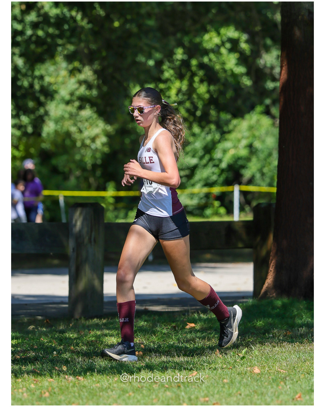 Stella Pelagio - La Salle Academy - 20:14.70 - 2025 Injury Fund Carnival XC Cross Country Race - Deerfield Park, Smithfield RI - August 30…