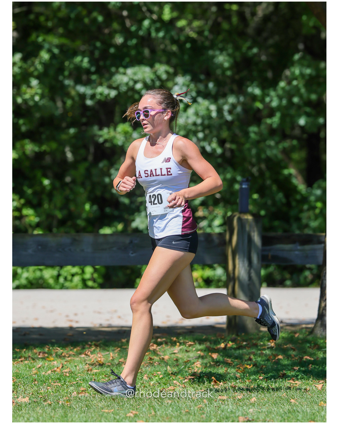 Olivia Wahlberg - La Salle Academy - 20:42.42 - 2025 Injury Fund Carnival XC Cross Country Race - Deerfield Park, Smithfield RI - August 30…