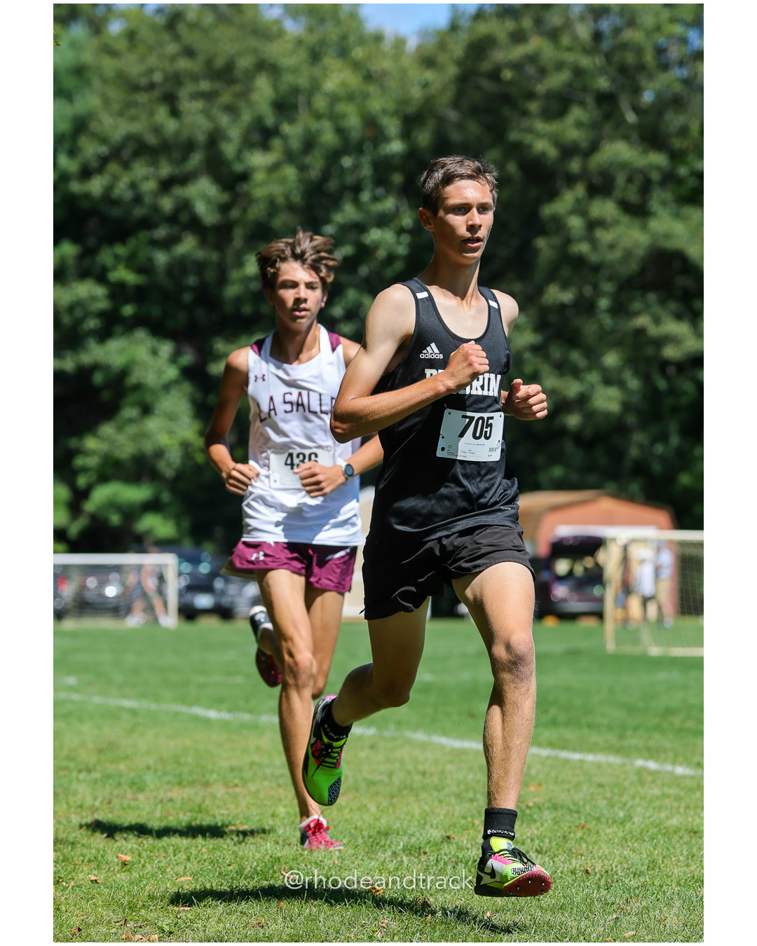 Matthew Lewis - La Salle Academy - 16:41.13 - Cornelius Zmed - Pilgrim High School - 16:51.52 - 2025 Injury Fund Carnival XC Cross Country Race - Deerfield Park, Smithfield RI - August 30 2025 File: ./dir-8-Boys-Mark-Skinkle-Race/250830-2025-ritca-injury-fund-xc-cross-country-deerfield-park-smithfield-rhode-island-950-296A9488.jpg Matthew Lewis - La Salle Academy - 16:41.13 - Cornelius Zmed - Pilgrim High School - 16:51.52 - 2025 Injury Fund Carnival XC Cross Country…