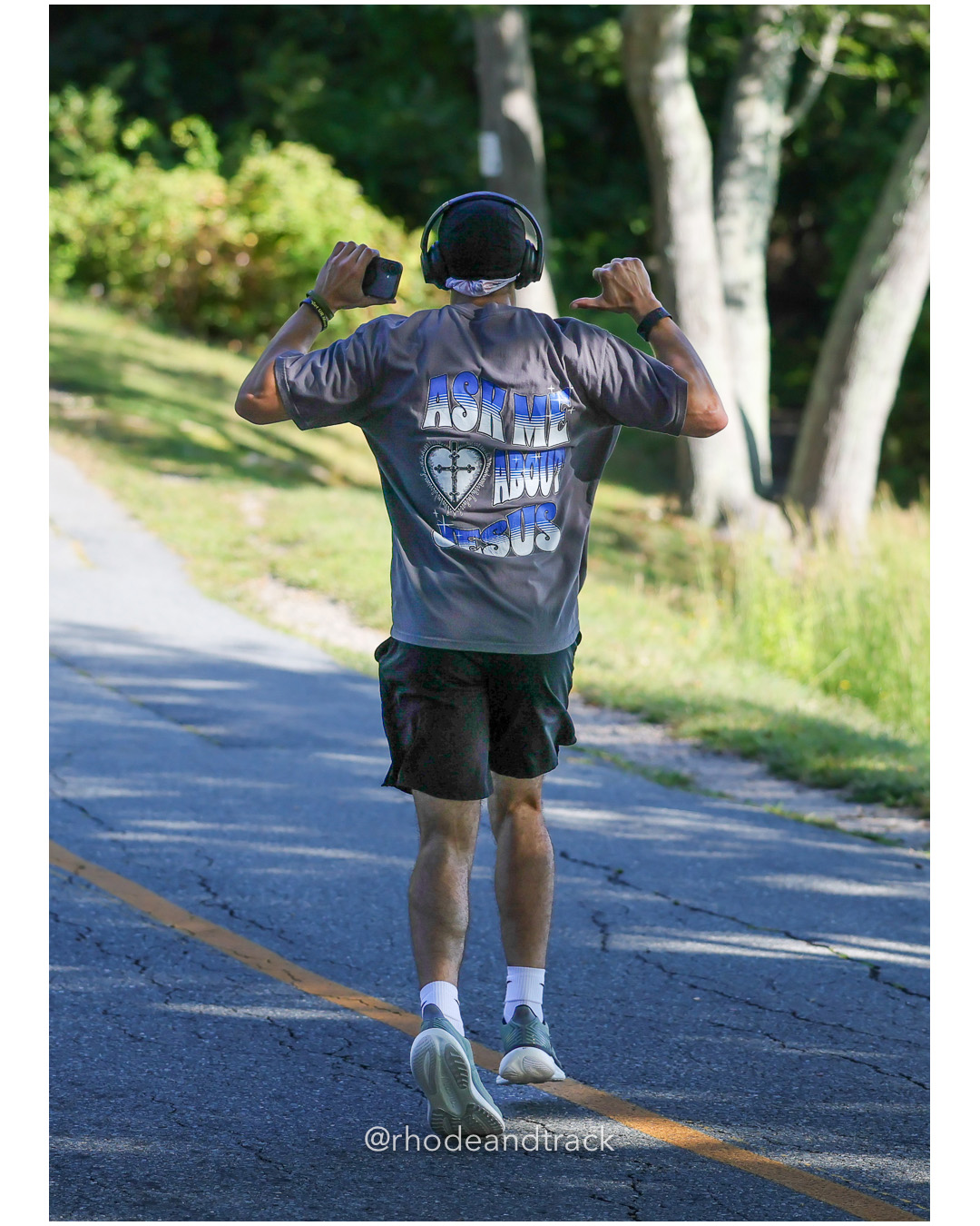 Fundati Run Club #6 - Fundati Coffee and Lincoln Woods - Lincoln RI - September 13 2025 – Fundati Run Club #6 – Sep 13, 2025 – bib #13