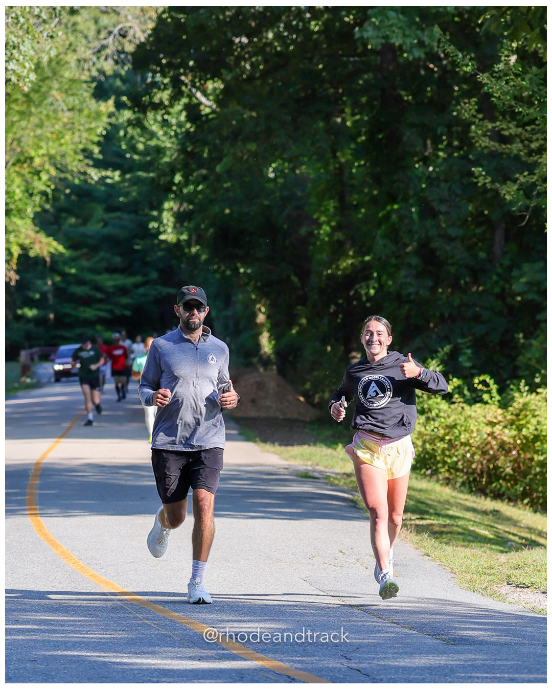 Fundati Run Club #6 - Fundati Coffee and Lincoln Woods - Lincoln RI - September 13 2025 – Fundati Run Club #6 – Sep 13, 2025 – bib #13