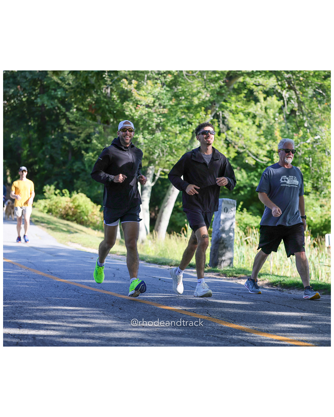 Fundati Run Club #6 - Fundati Coffee and Lincoln Woods - Lincoln RI - September 13 2025 – Fundati Run Club #6 – Sep 13, 2025 – bib #13