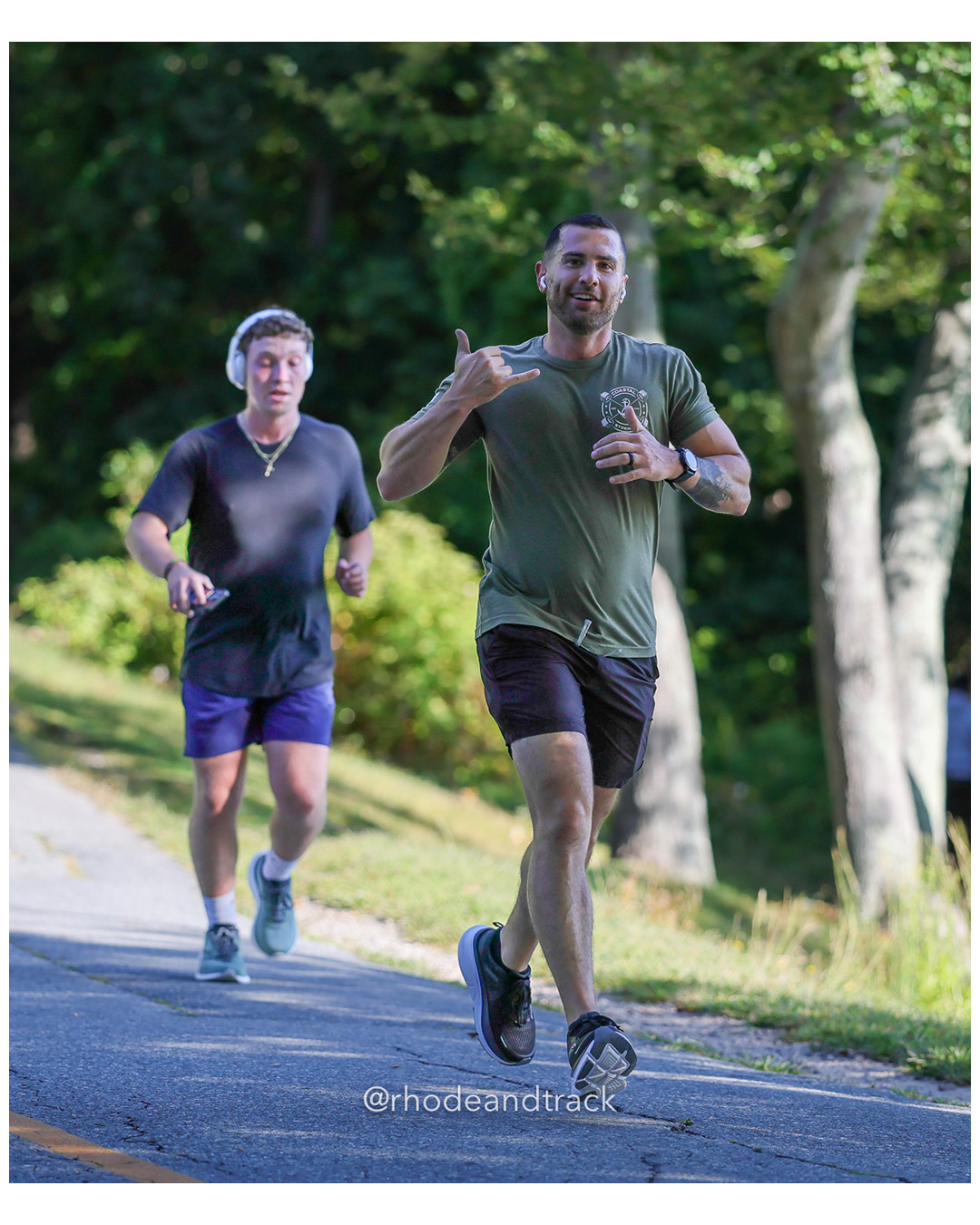 Fundati Run Club #6 - Fundati Coffee and Lincoln Woods - Lincoln RI - September 13 2025 – Fundati Run Club #6 – Sep 13, 2025 – bib #13