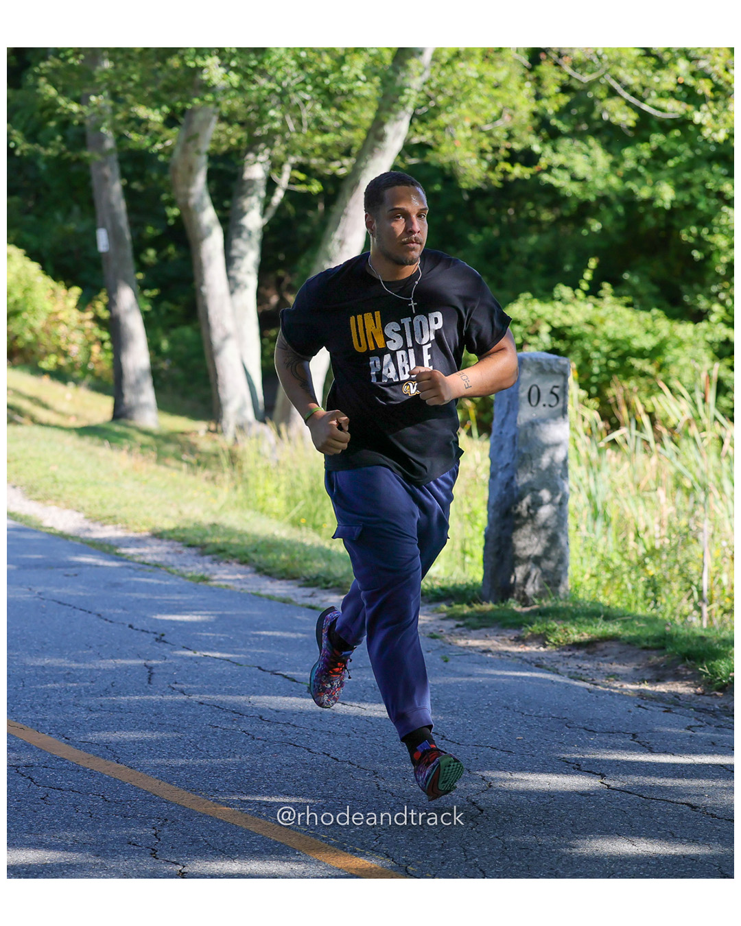 Fundati Run Club #6 - Fundati Coffee and Lincoln Woods - Lincoln RI - September 13 2025 – Fundati Run Club #6 – Sep 13, 2025 – bib #13