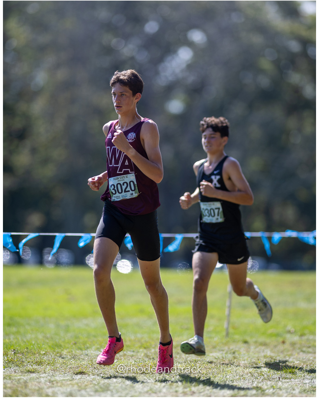 Michael Almeida – Westford Academy - Joseph Lecara – Xavier High School - 2025 RI Ocean State XC Invitational - Goddard Memorial Park - Warwick, RI - September 27 2025 File: ./250927-2025-ocean-state-xc-invitational-warwick-ri-113-062A2398.jpg Michael Almeida – Westford Academy - Joseph Lecara – Xavier High School - 2025 RI Ocean State XC Invitational - Goddard Memorial Park - War…