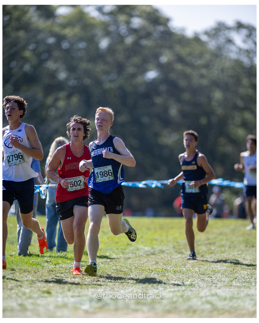 Kevin Defeudis – Barnstable High School - Brayden Miller – Merrimack High School - 2025 RI Ocean State XC Invitational - Goddard Memorial Park - Warwick, RI - September 27 2025 File: ./250927-2025-ocean-state-xc-invitational-warwick-ri-124-062A2446.jpg Kevin Defeudis – Barnstable High School - Brayden Miller – Merrimack High School - 2025 RI Ocean State XC Invitational - Goddard Memorial P…