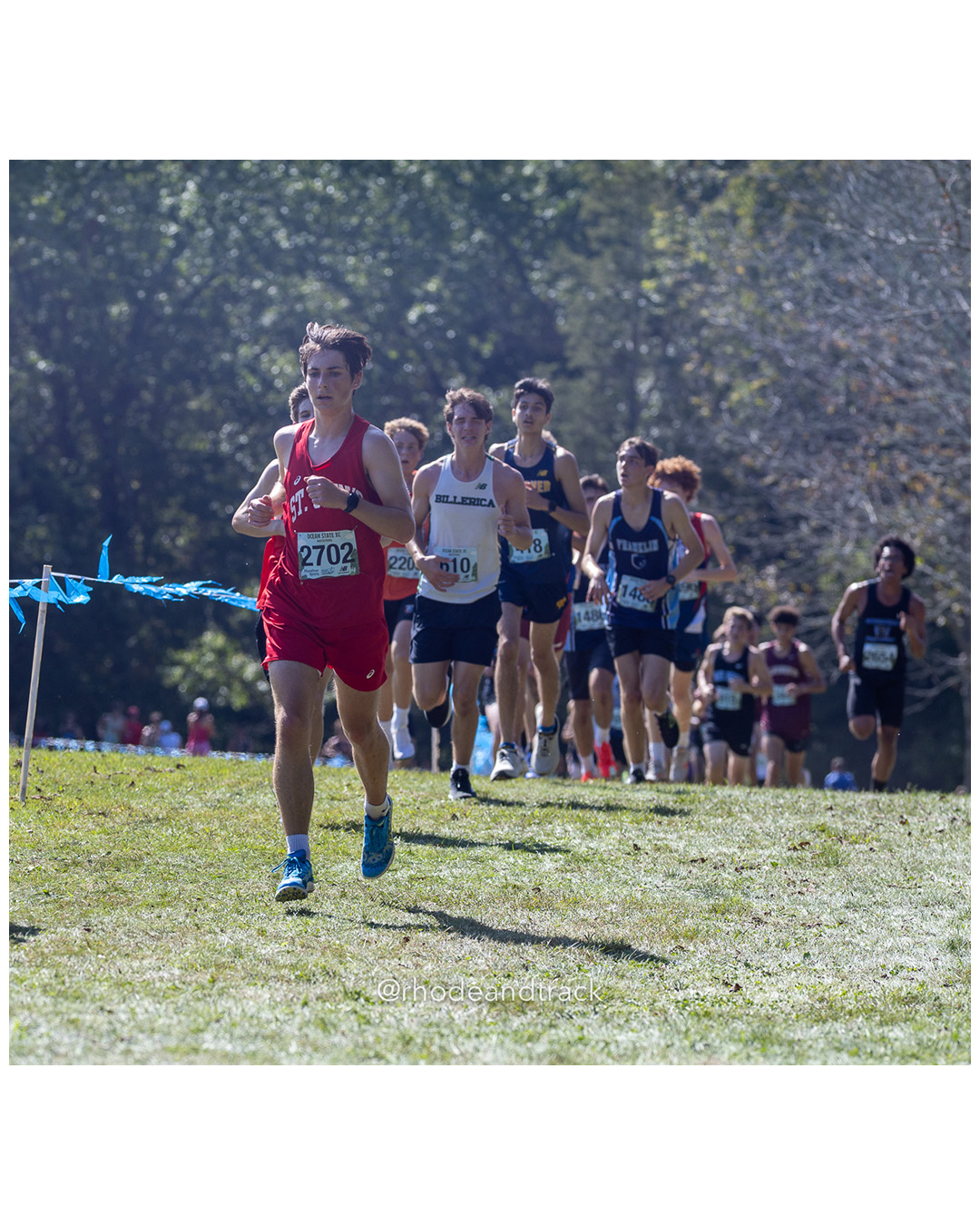 Cooper Morin – Chelmsford High School - Patrick Reine – Saint John 's High School - 2025 RI Ocean State XC Invitational - Goddard Memorial Park - Warwick, RI - September 27 2025 File: ./250927-2025-ocean-state-xc-invitational-warwick-ri-182-062A2714.jpg Cooper Morin – Chelmsford High School - Patrick Reine – Saint John 's High School - 2025 RI Ocean State XC Invitational - Goddard Memorial…