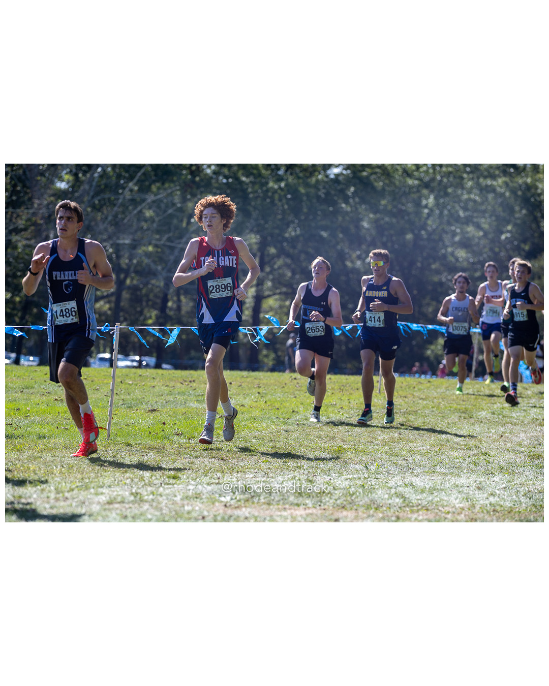 Andrew Rontiris – Franklin High School - Jake Andersen – Toll Gate High School - Grady Moore – Riverhead - Jack Matson – Andover High School - 2025 RI Ocean State XC Invitational - Goddard Memorial Park - Warwick, RI - September 27 2025 File: ./250927-2025-ocean-state-xc-invitational-warwick-ri-186-062A2736.jpg Andrew Rontiris – Franklin High School - Jake Andersen – Toll Gate High School - Grady Moore – Riverhead - Jack Matson – Andover High Schoo…