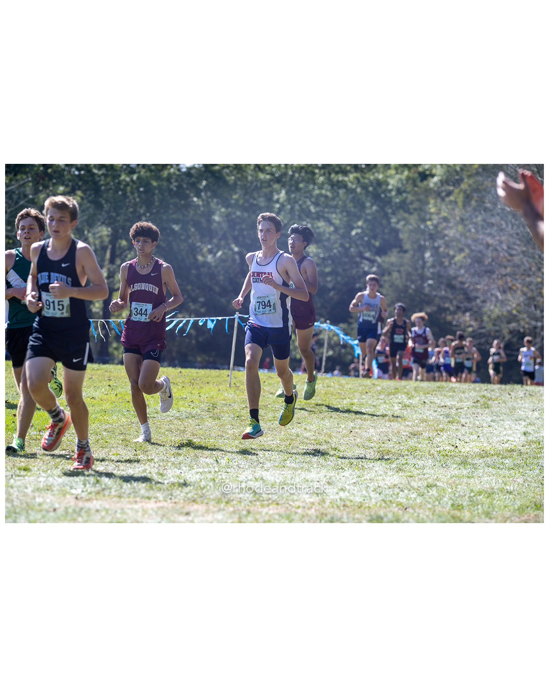 Jed Dilal – Algonquin Regional High School - Eddie Medford – Central Catholic High School - 2025 RI Ocean State XC Invitational - Goddard Memorial Park - Warwick, RI - September 27 2025 File: ./250927-2025-ocean-state-xc-invitational-warwick-ri-189-062A2749.jpg Jed Dilal – Algonquin Regional High School - Eddie Medford – Central Catholic High School - 2025 RI Ocean State XC Invitational - Goddard M…