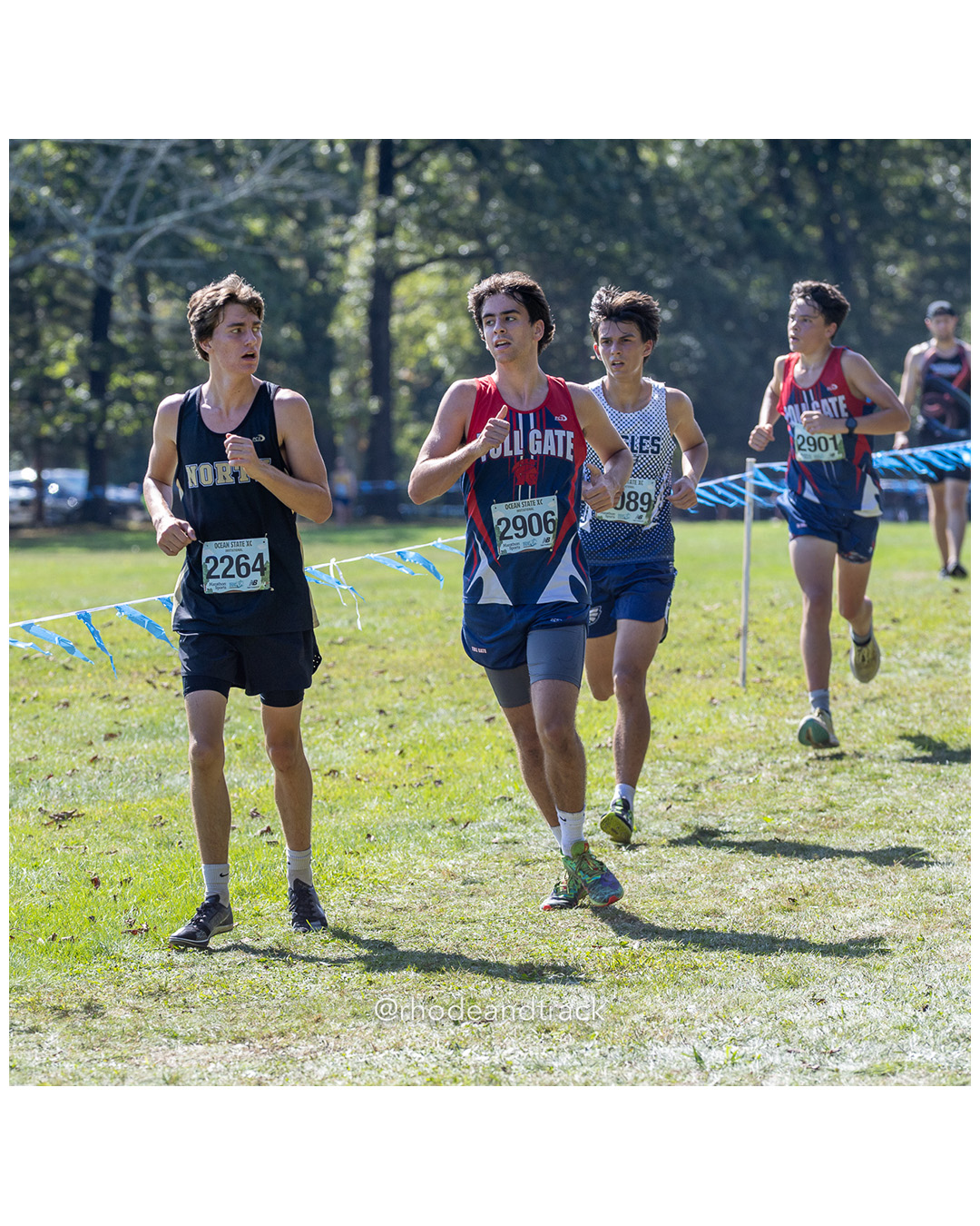 Thomas Lawrence – North Kingstown High School - William Goodine – Toll Gate High School - 2025 RI Ocean State XC Invitational - Goddard Memorial Park - Warwick, RI - September 27 2025 File: ./250927-2025-ocean-state-xc-invitational-warwick-ri-208-062A2831.jpg Thomas Lawrence – North Kingstown High School - William Goodine – Toll Gate High School - 2025 RI Ocean State XC Invitational - Goddard Mem…