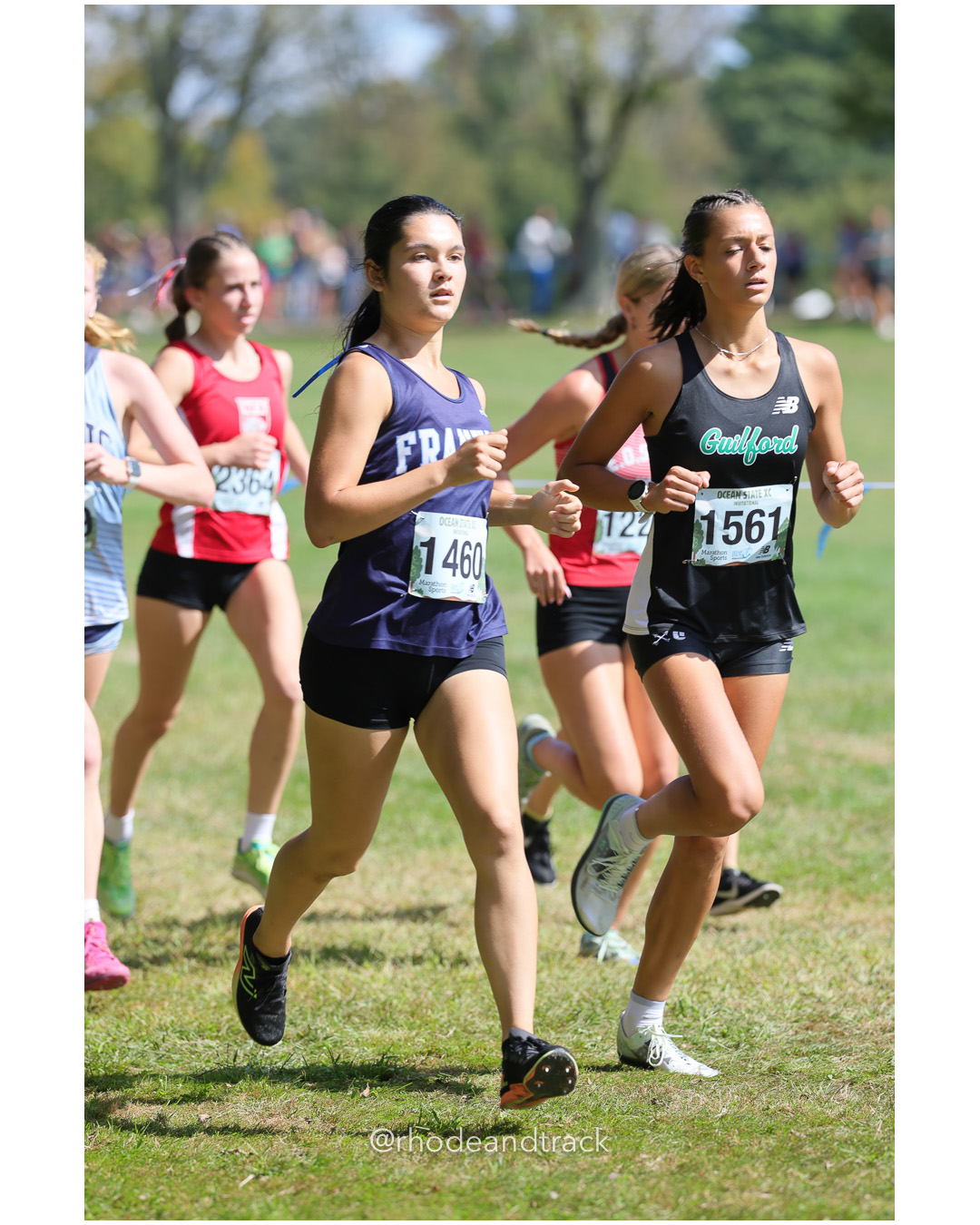 Victoria Courtright-Lim – Franklin High School - Olivia Jackson – Guilford High School - 2025 RI Ocean State XC Invitational - Goddard Memorial Park - Warwick, RI - September 27 2025 File: ./250927-2025-ocean-state-xc-invitational-warwick-ri-246-296A6446.jpg Victoria Courtright-Lim – Franklin High School - Olivia Jackson – Guilford High School - 2025 RI Ocean State XC Invitational - Goddard Memo…