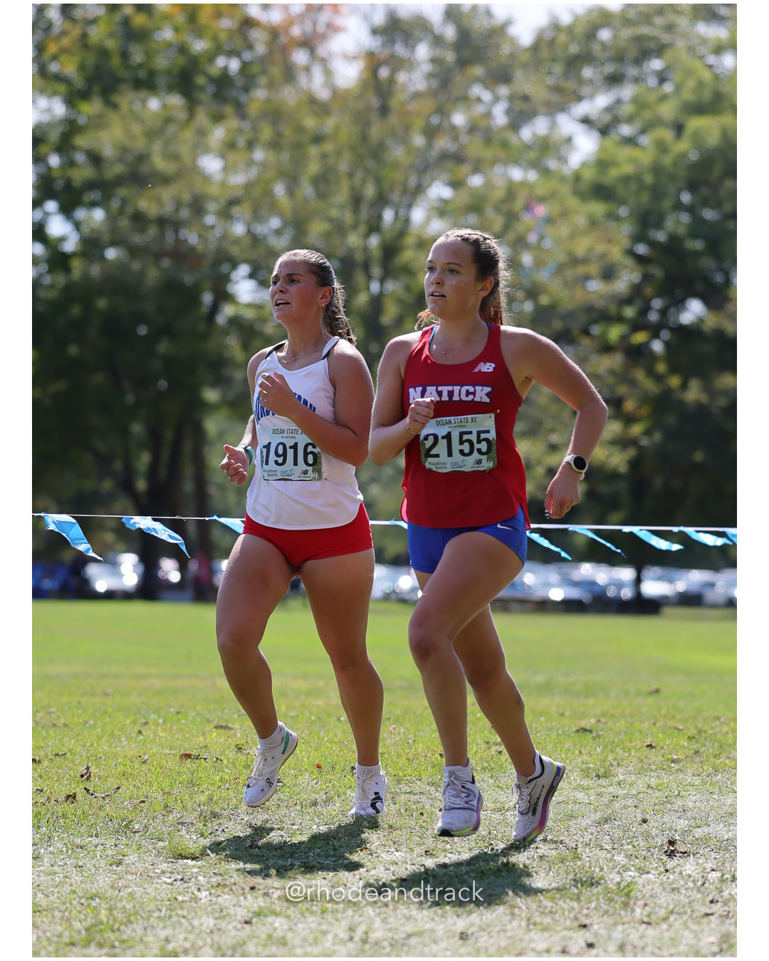 Drewanne Sherman – Londonderry High School - Lydia Beaudoin – Natick High School - 2025 RI Ocean State XC Invitational - Goddard Memorial Park - Warwick, RI - September 27 2025 File: ./250927-2025-ocean-state-xc-invitational-warwick-ri-313-296A8029.jpg Drewanne Sherman – Londonderry High School - Lydia Beaudoin – Natick High School - 2025 RI Ocean State XC Invitational - Goddard Memorial P…