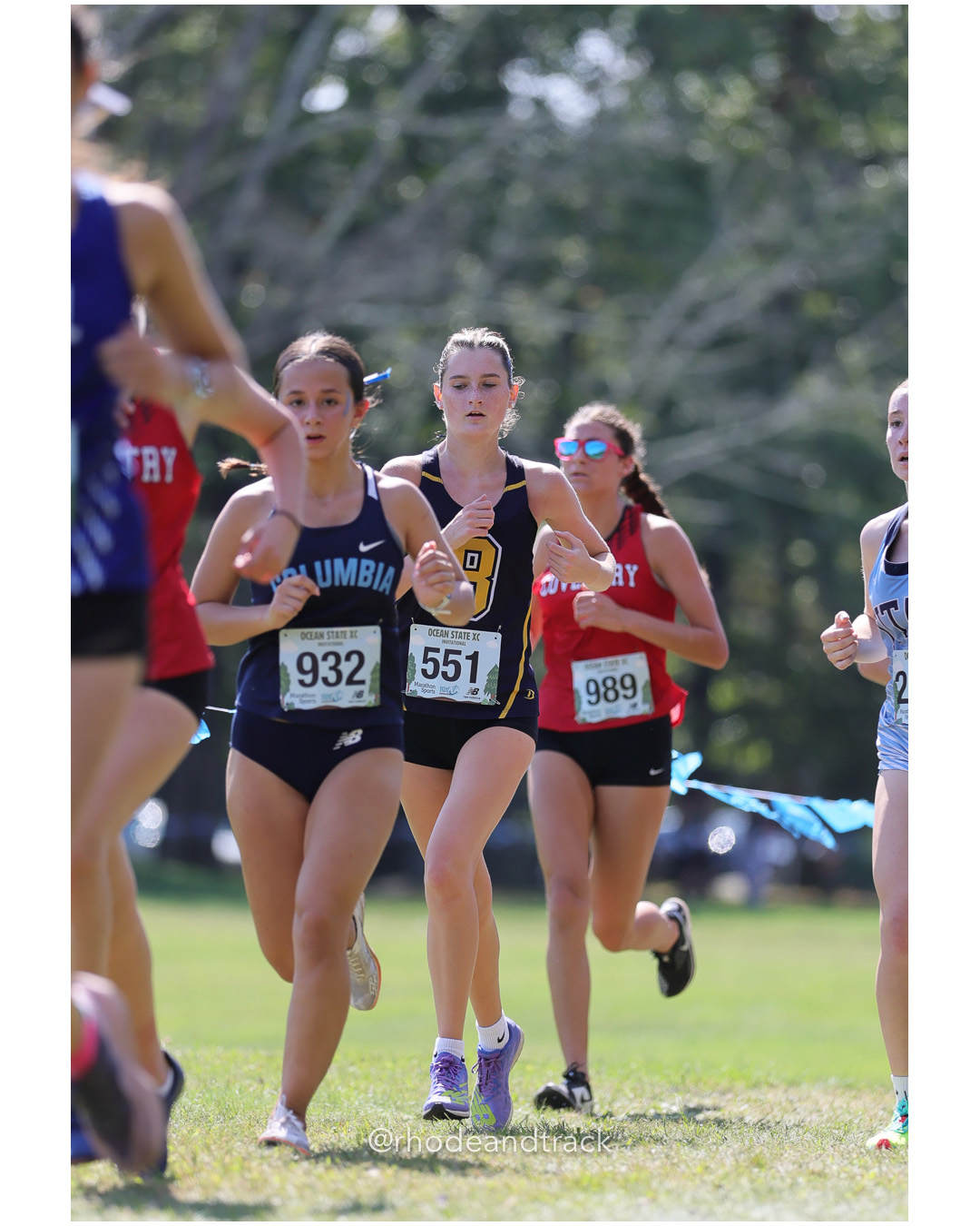 Gabriella Laquidara – Columbia (Sec 2) - Estelle Mentzer – Barrington High School - Marlee Salvo – Coventry High School - 2025 RI Ocean State XC Invitational - Goddard Memorial Park - Warwick, RI - September 27 2025 File: ./250927-2025-ocean-state-xc-invitational-warwick-ri-329-296A8293.jpg Gabriella Laquidara – Columbia (Sec 2) - Estelle Mentzer – Barrington High School - Marlee Salvo – Coventry High School - 2025 RI Ocean Sta…