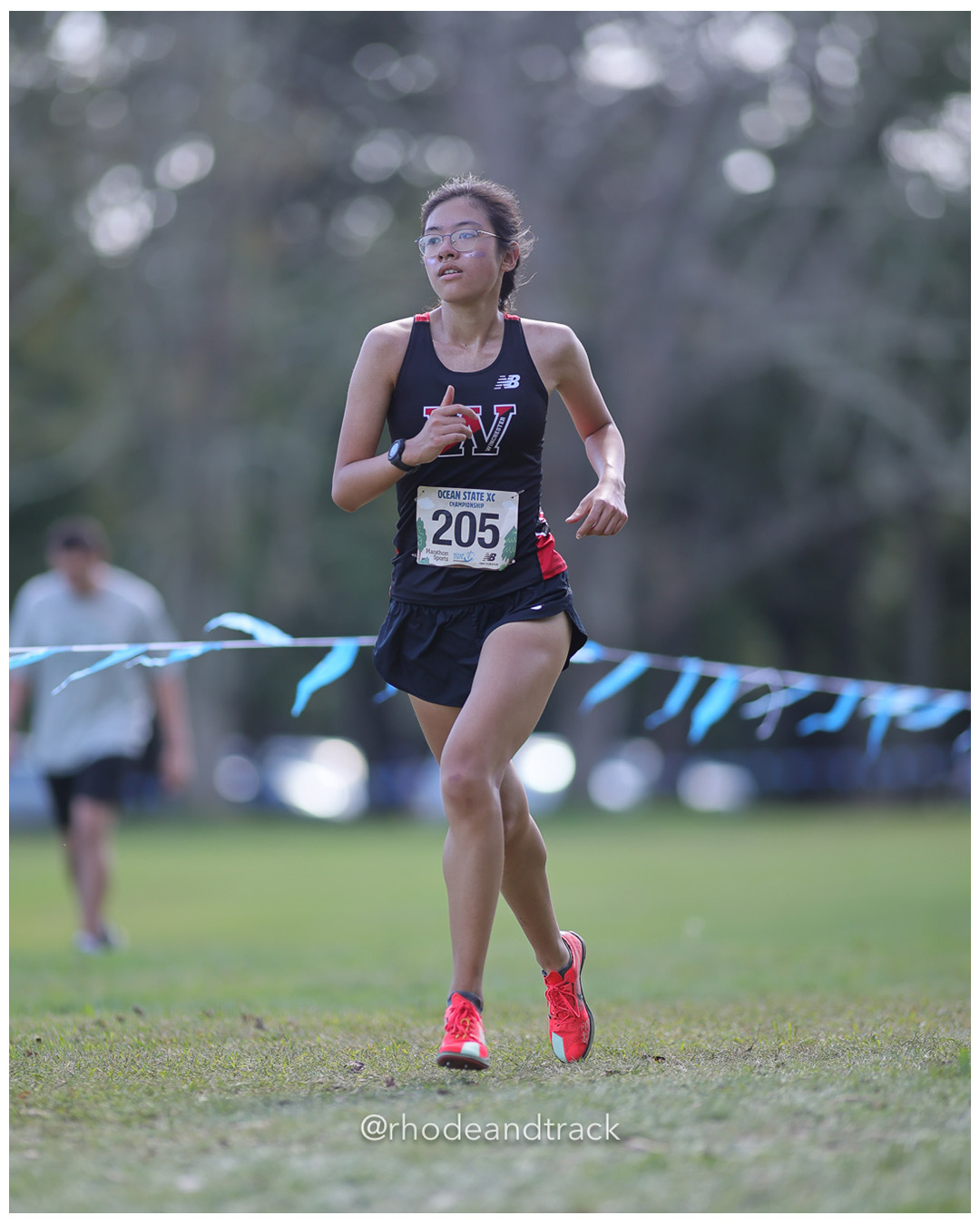 Michelle Su – Winchester High School - 2025 RI Ocean State XC Invitational - Goddard Memorial Park - Warwick, RI - September 27 2025 – 2025…