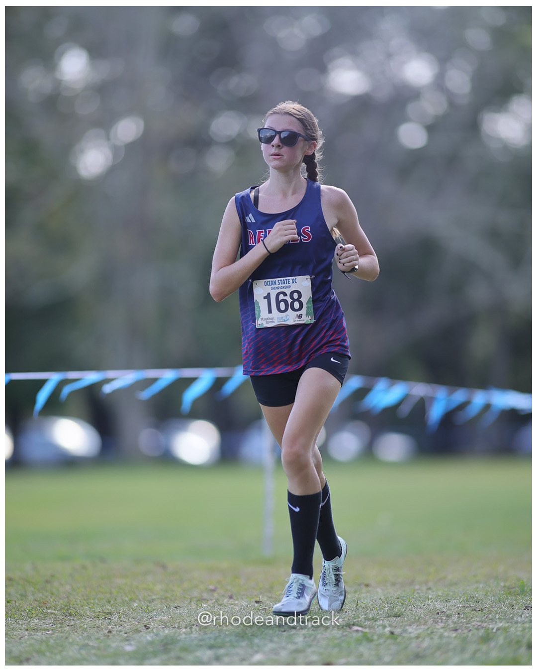 Lilianna Fellone – New Fairfield High School - 2025 RI Ocean State XC Invitational - Goddard Memorial Park - Warwick, RI - September 27 202…