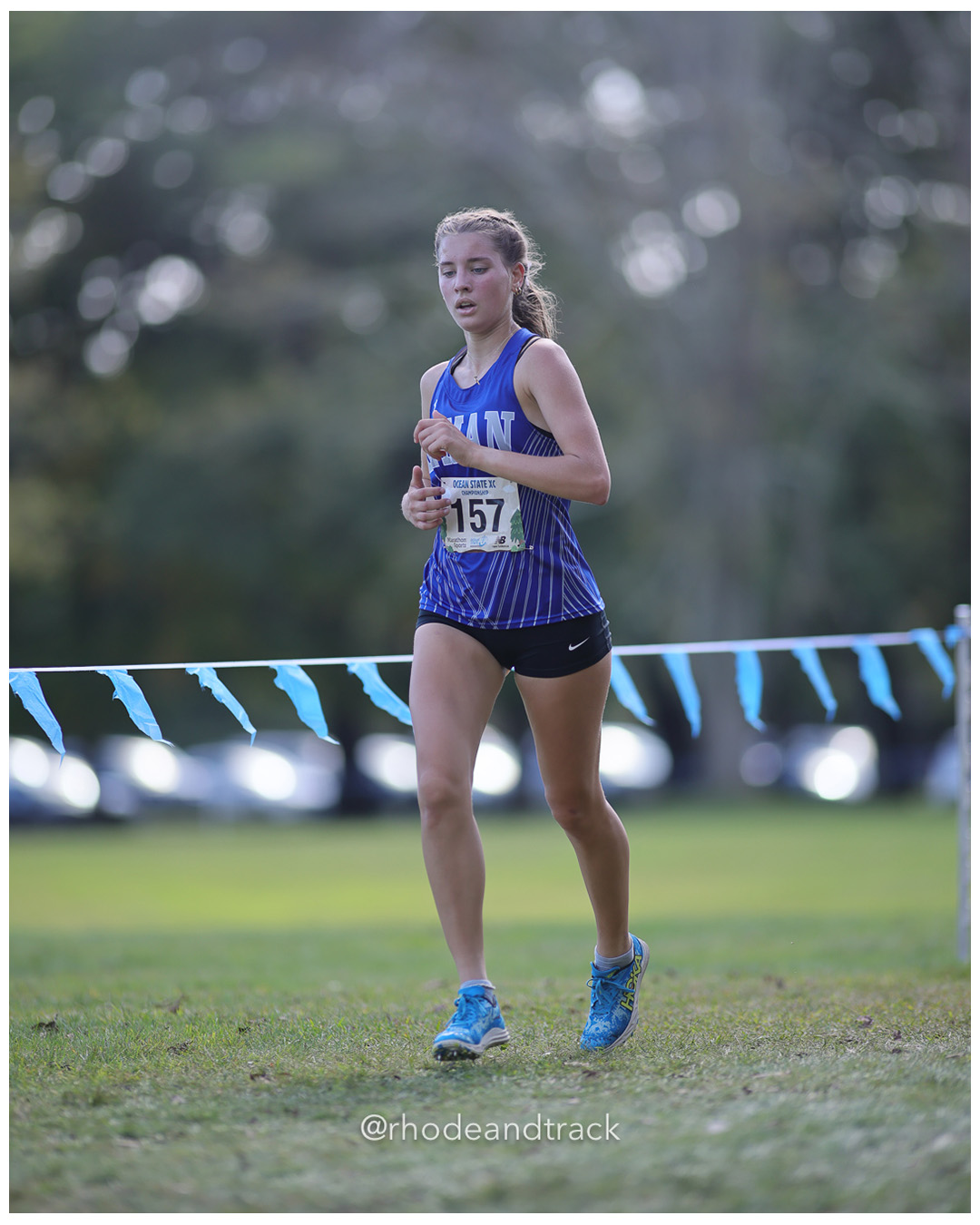 Nora Johnson – Lyman Memorial High School - 2025 RI Ocean State XC Invitational - Goddard Memorial Park - Warwick, RI - September 27 2025 –…