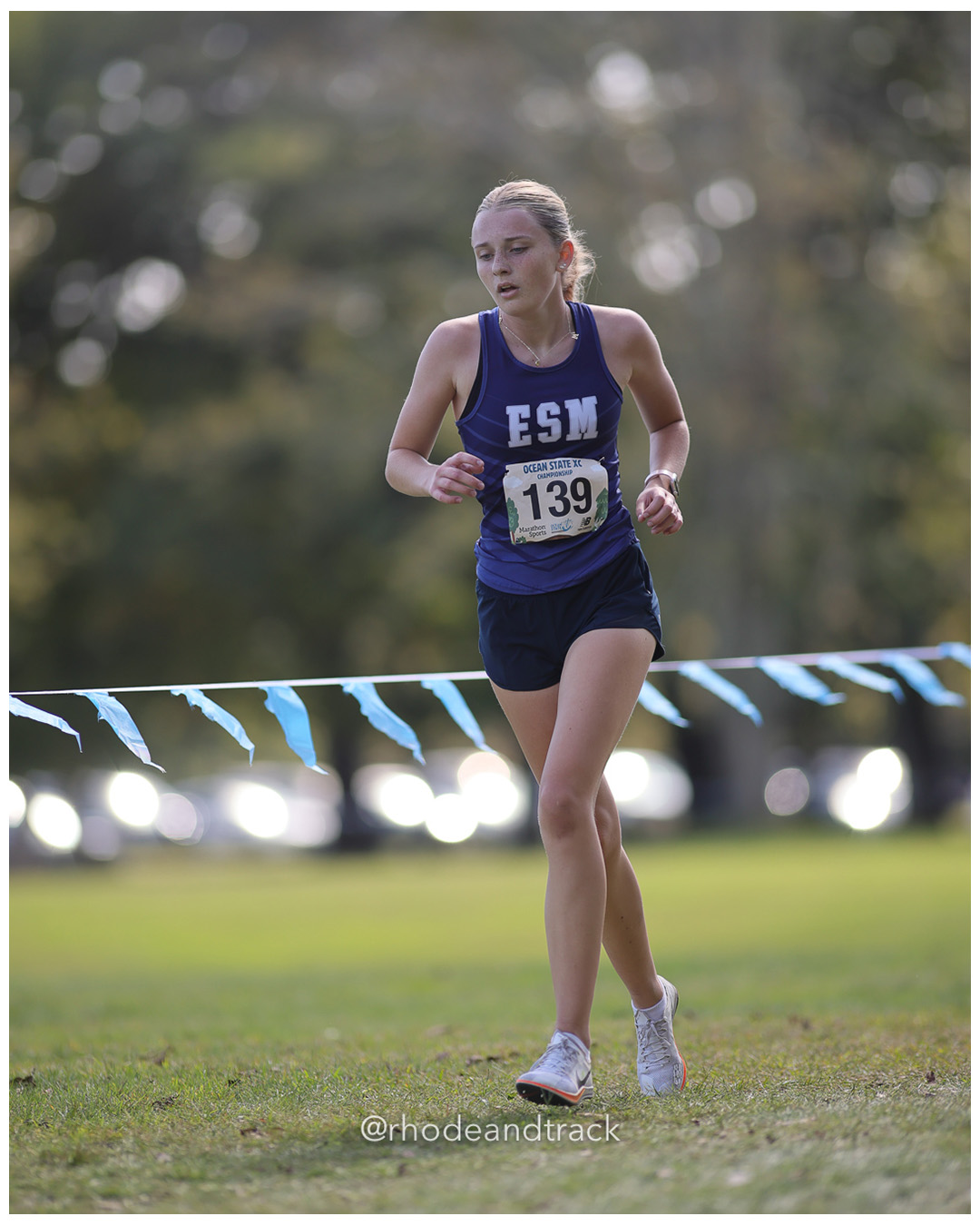 Meghan Burst – Eastport-South Manor - 2025 RI Ocean State XC Invitational - Goddard Memorial Park - Warwick, RI - September 27 2025 – 2025…