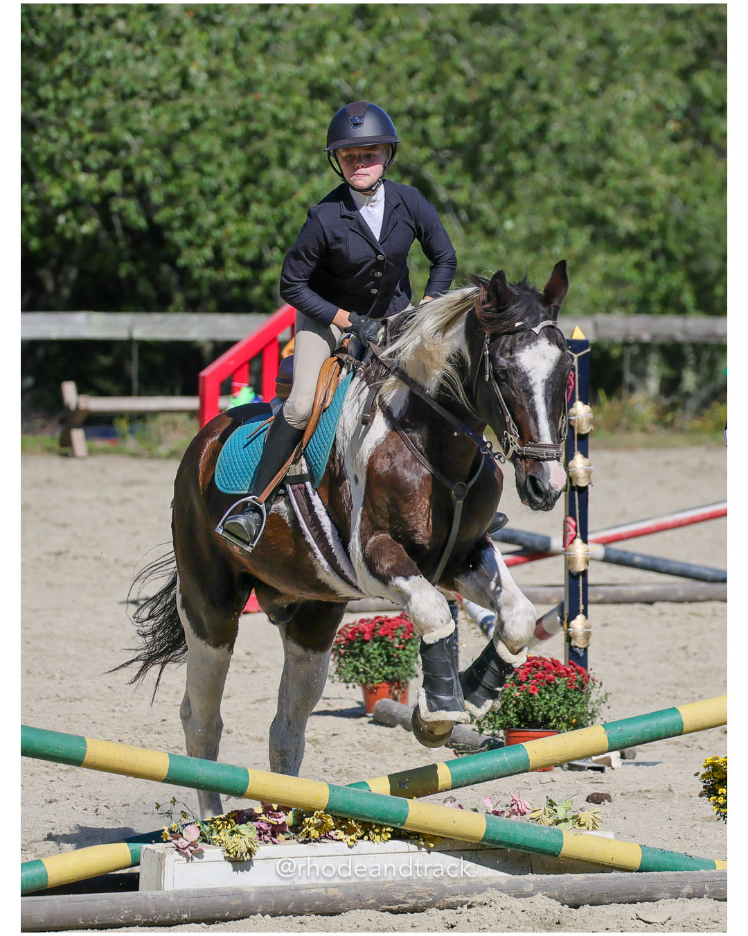 Claudia Arnold, Hunter Ridge - Interscholastic Equestrian Association competition - Prospect Hill Farm - Lincoln, RI - September 28 2025 –…