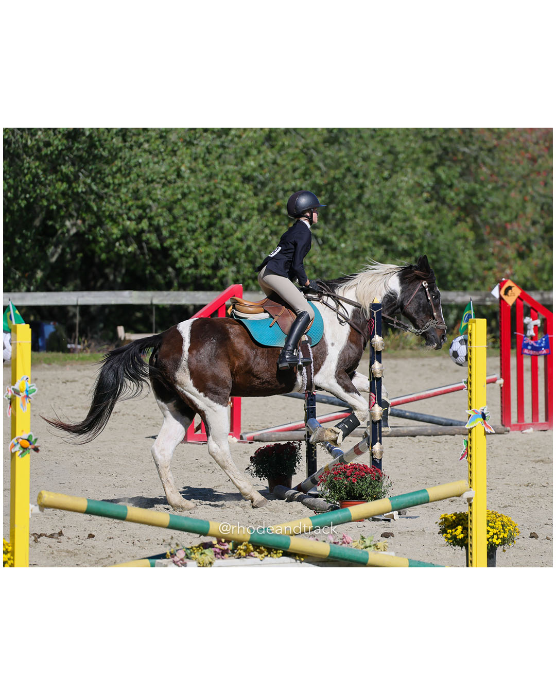 Claudia Arnold, Hunter Ridge - Interscholastic Equestrian Association competition - Prospect Hill Farm - Lincoln, RI - September 28 2025 –…