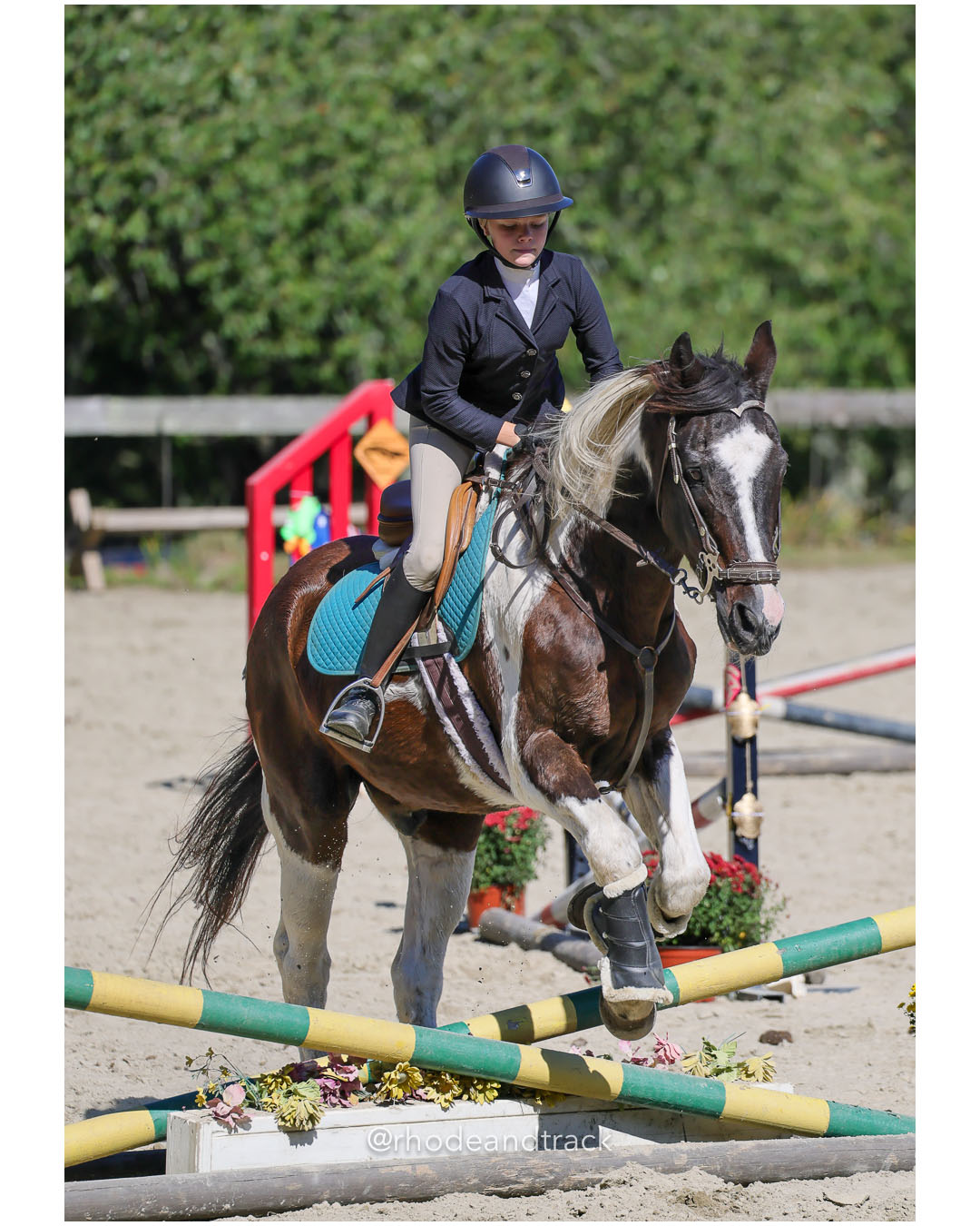 Claudia Arnold, Hunter Ridge - Interscholastic Equestrian Association competition - Prospect Hill Farm - Lincoln, RI - September 28 2025 –…