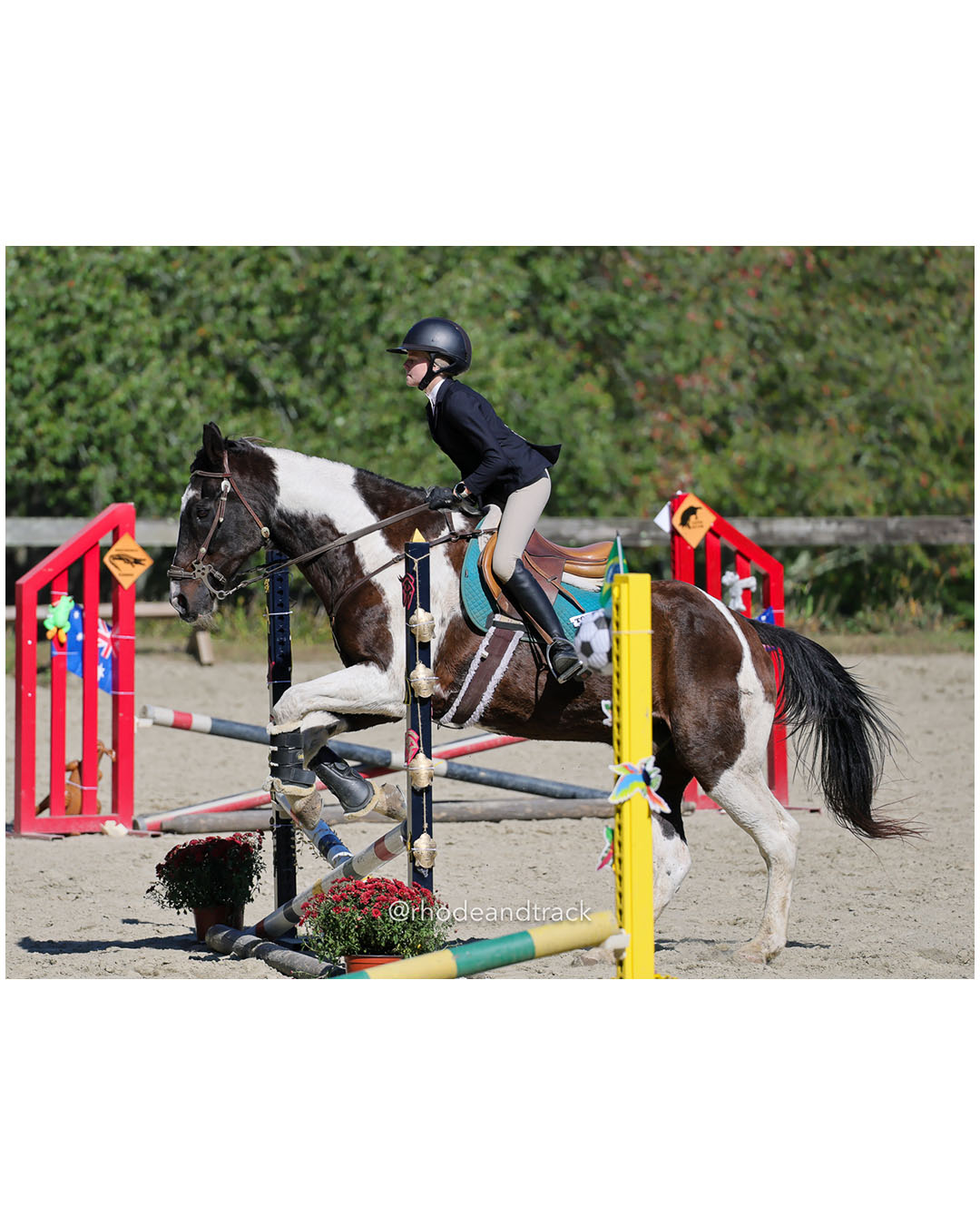 Claudia Arnold, Hunter Ridge - Interscholastic Equestrian Association competition - Prospect Hill Farm - Lincoln, RI - September 28 2025 –…