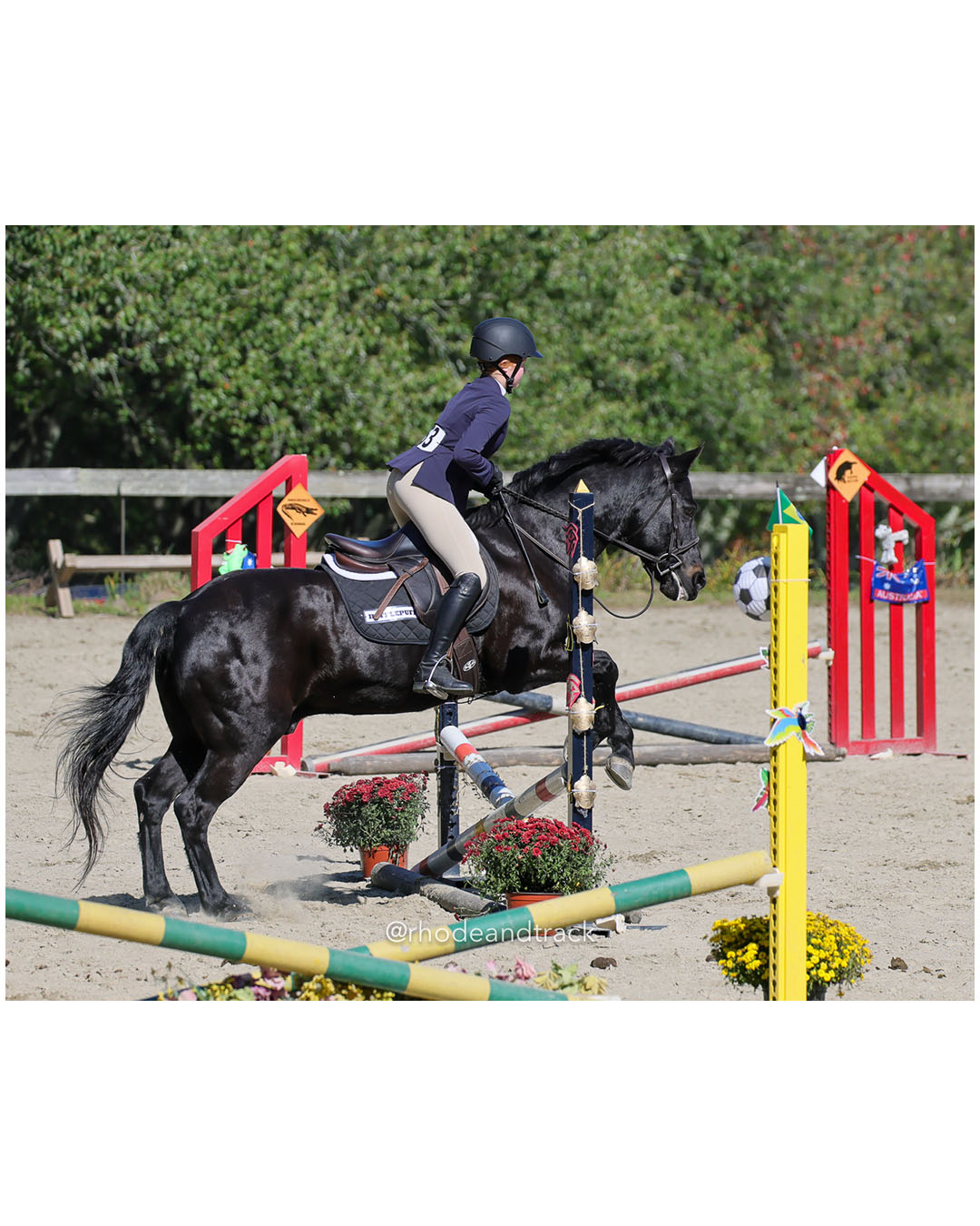 Sydney Jacobs, Windswept Farm - Interscholastic Equestrian Association competition - Prospect Hill Farm - Lincoln, RI - September 28 2025 –…