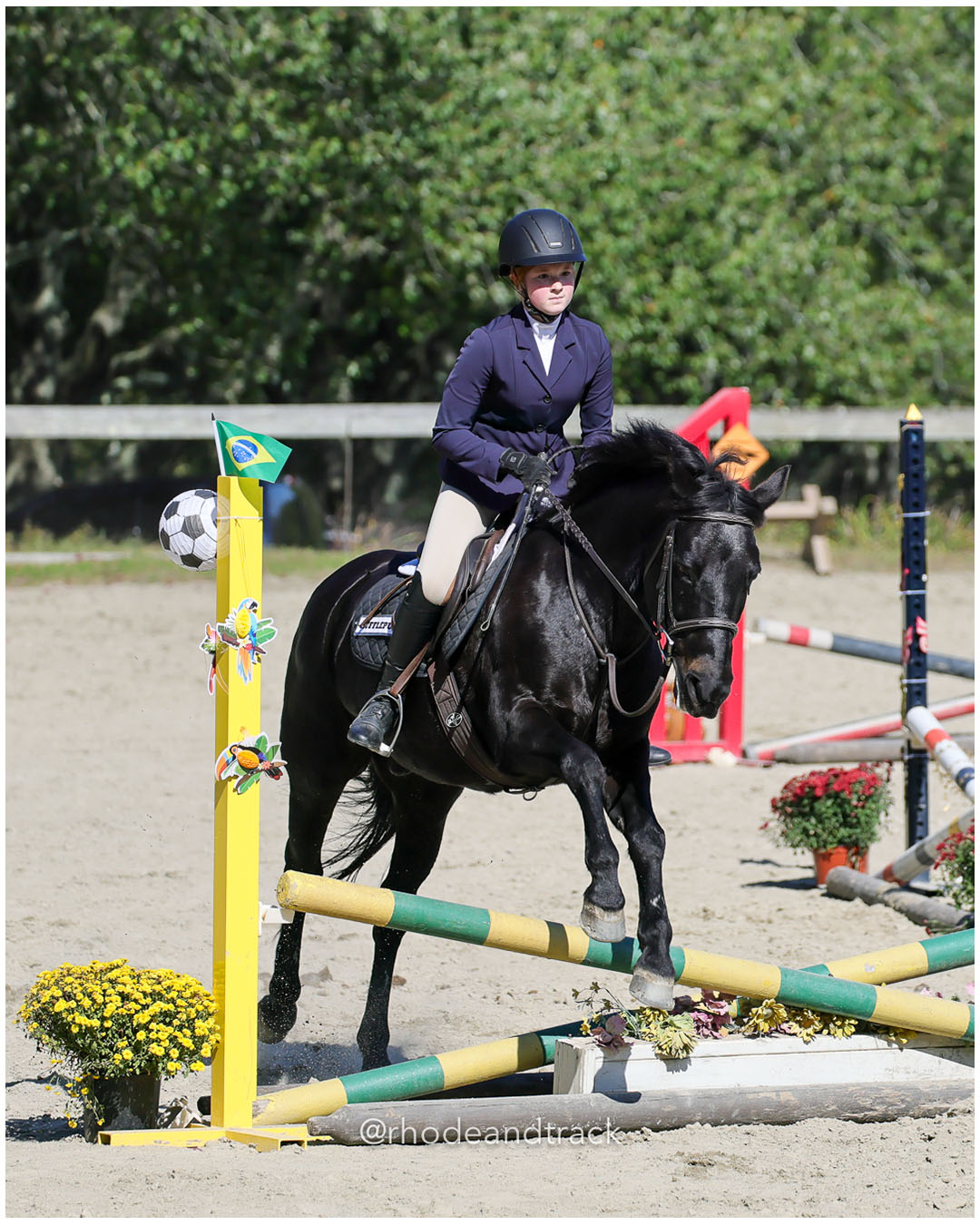 Sydney Jacobs, Windswept Farm - Interscholastic Equestrian Association competition - Prospect Hill Farm - Lincoln, RI - September 28 2025 –…