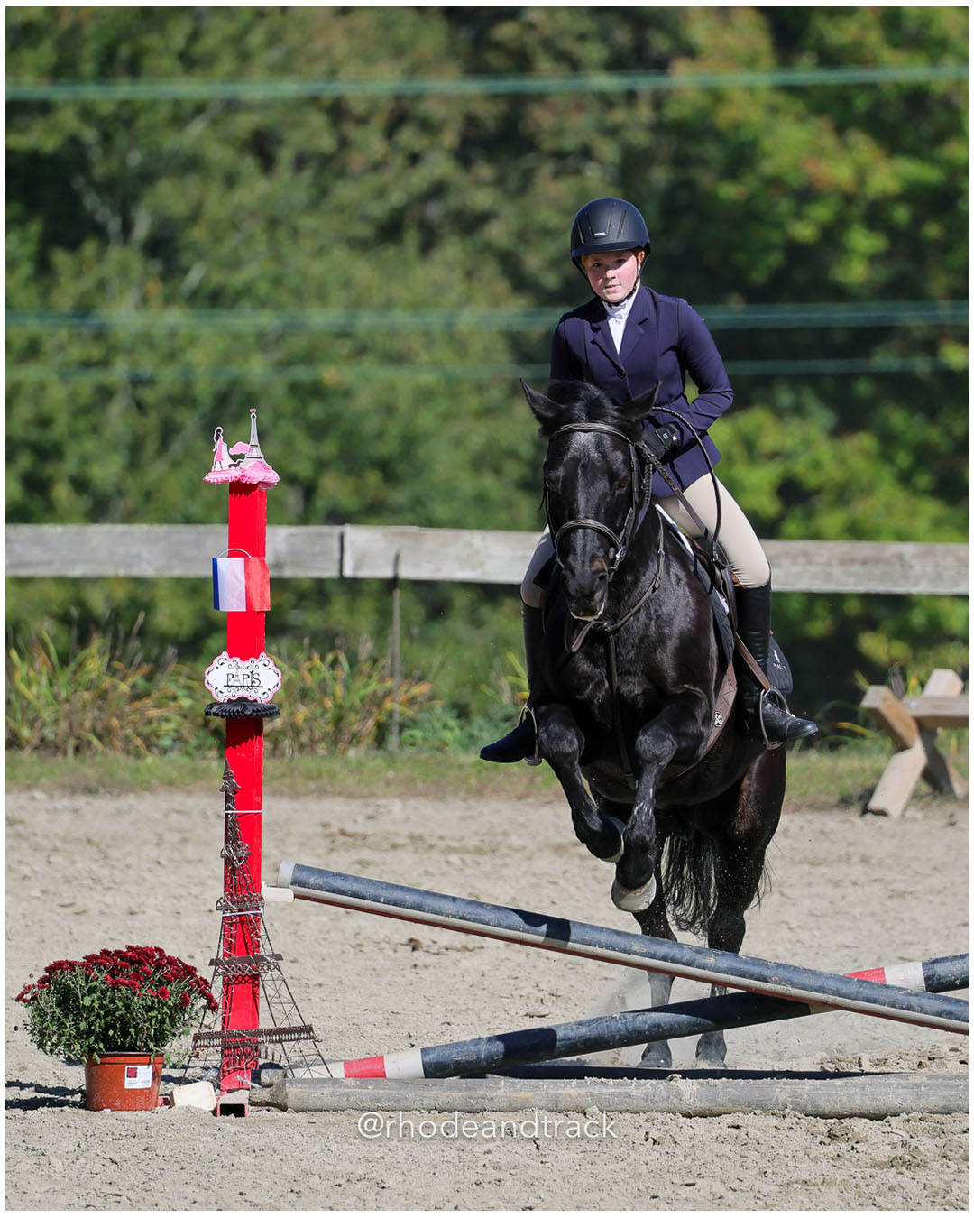 Sydney Jacobs, Windswept Farm - Interscholastic Equestrian Association competition - Prospect Hill Farm - Lincoln, RI - September 28 2025 –…
