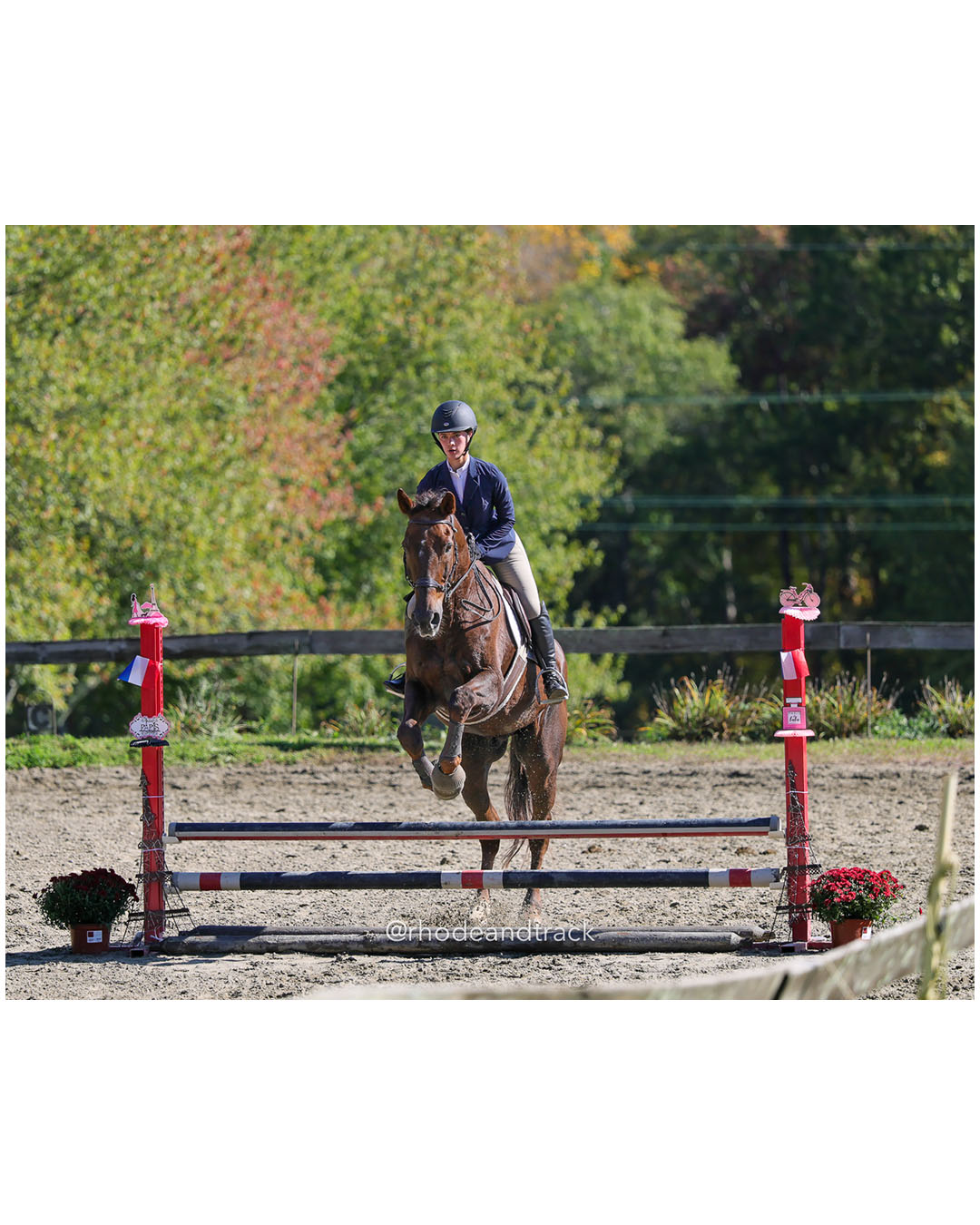 Evelyn Kenny, Windswept Farm - Interscholastic Equestrian Association competition - Prospect Hill Farm - Lincoln, RI - September 28 2025 –…