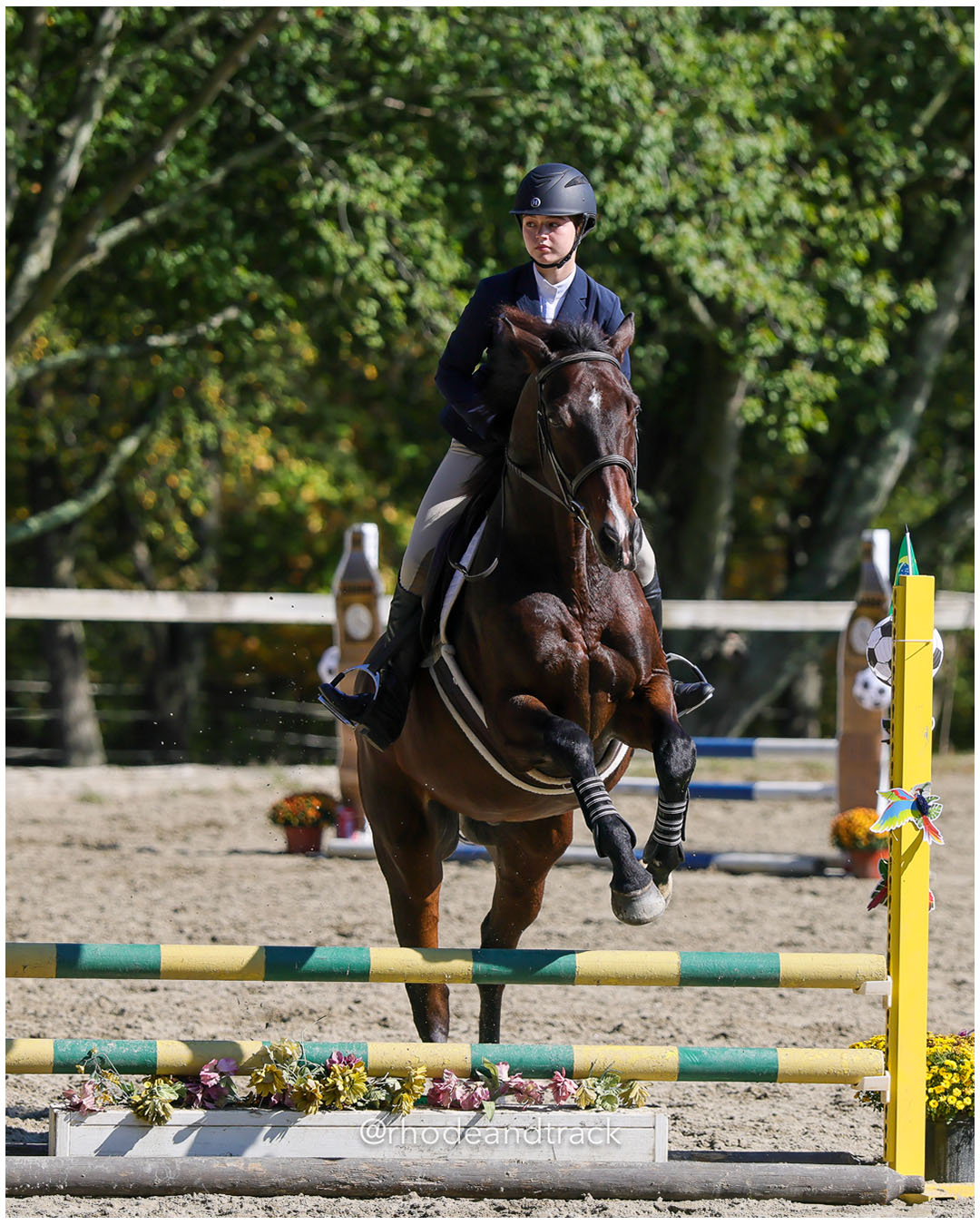 Emma Aaron, Hunter Ridge - Interscholastic Equestrian Association competition - Prospect Hill Farm - Lincoln, RI - September 28 2025 – RI I…
