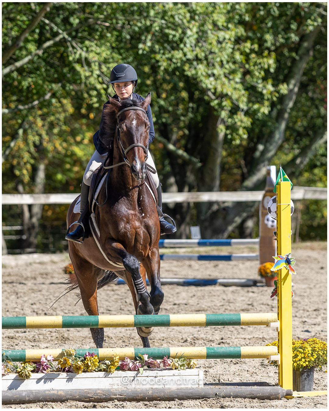 Jordan Bradley, Hunter Ridge - Interscholastic Equestrian Association competition - Prospect Hill Farm - Lincoln, RI - September 28 2025 –…