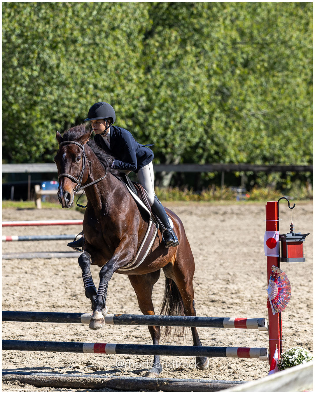Jordan Bradley, Hunter Ridge - Interscholastic Equestrian Association competition - Prospect Hill Farm - Lincoln, RI - September 28 2025 –…