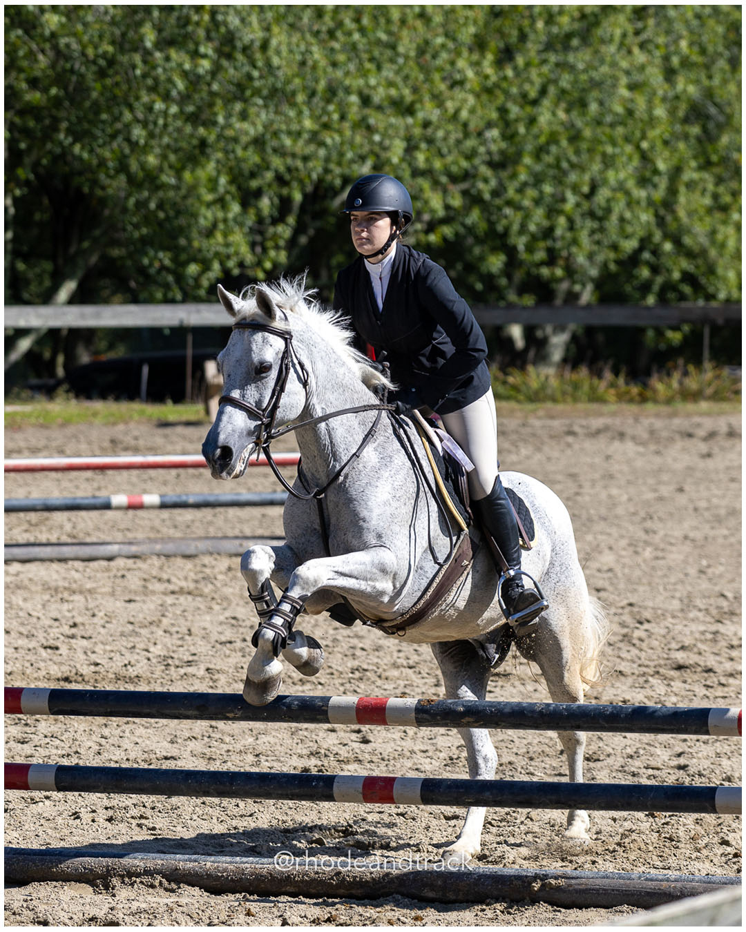Karleigh Mousseau, Hunter Ridge - Interscholastic Equestrian Association competition - Prospect Hill Farm - Lincoln, RI - September 28 2025…