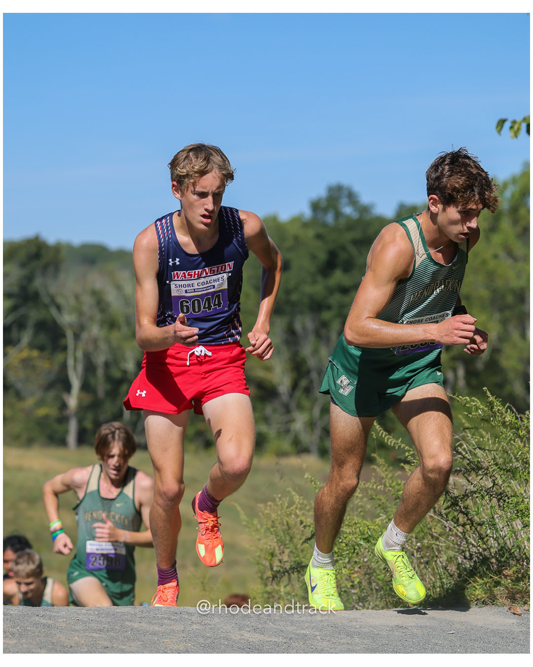 Trevor Szilier - Washington Twp HS - 17:00 - Brayden Seraichyk - Bishop Hendricken - 17:12 - Boys Varsity A - Shore Coach’s Invitational - Varsity A race - Holmdel Park - Holmdel, NJ - October 4, 2025 File: ./dir-Boys-Varsity-A/251004-shore-invitational-holmdel-nj-october-4-2025-387-296A5533.jpg Trevor Szilier - Washington Twp HS - 17:00 - Brayden Seraichyk - Bishop Hendricken - 17:12 - Boys Varsity A - Shore Coach’s Invitational -…